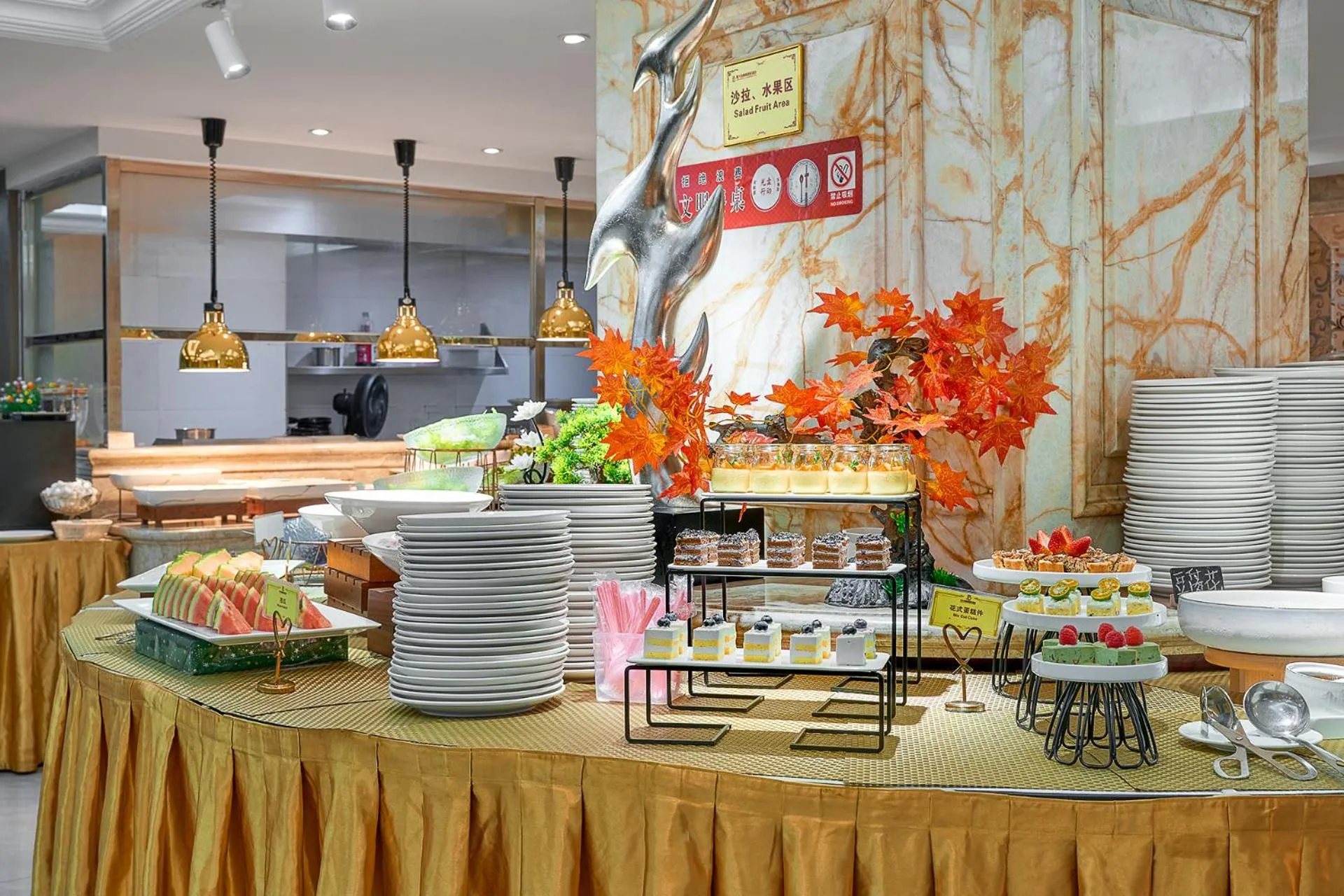 Breakfast in Yueda Financial City International Hotel