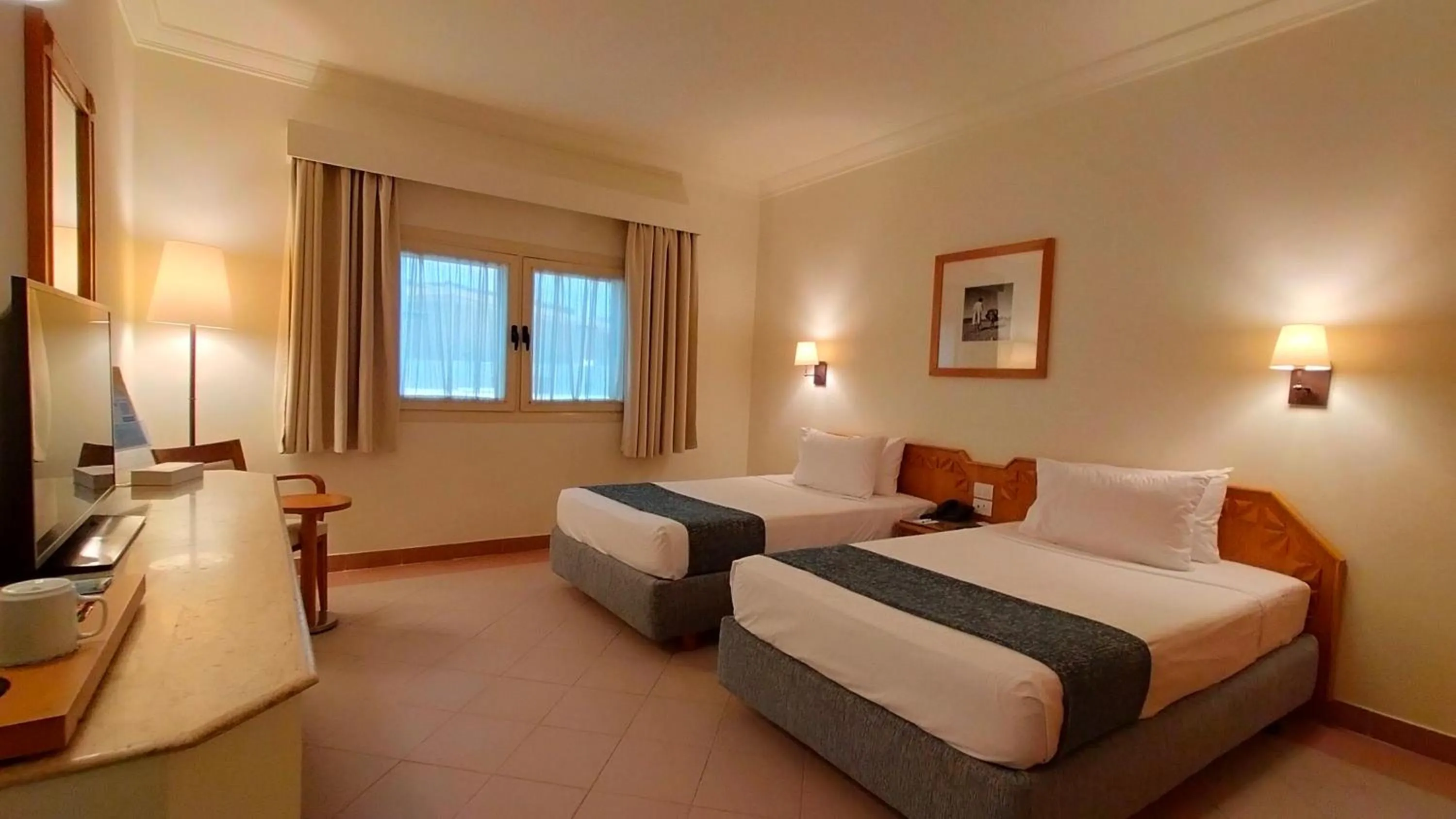 Bed in Camel Dive Club & Hotel - Boutique Hotel