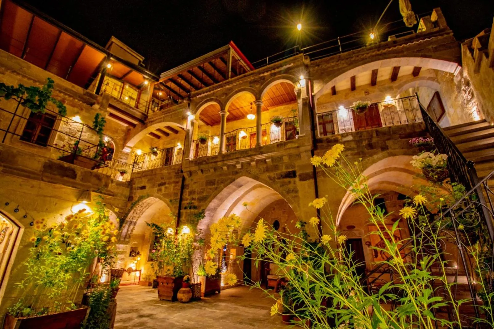 Property building in Aren Cave Hotel And Art Gallery