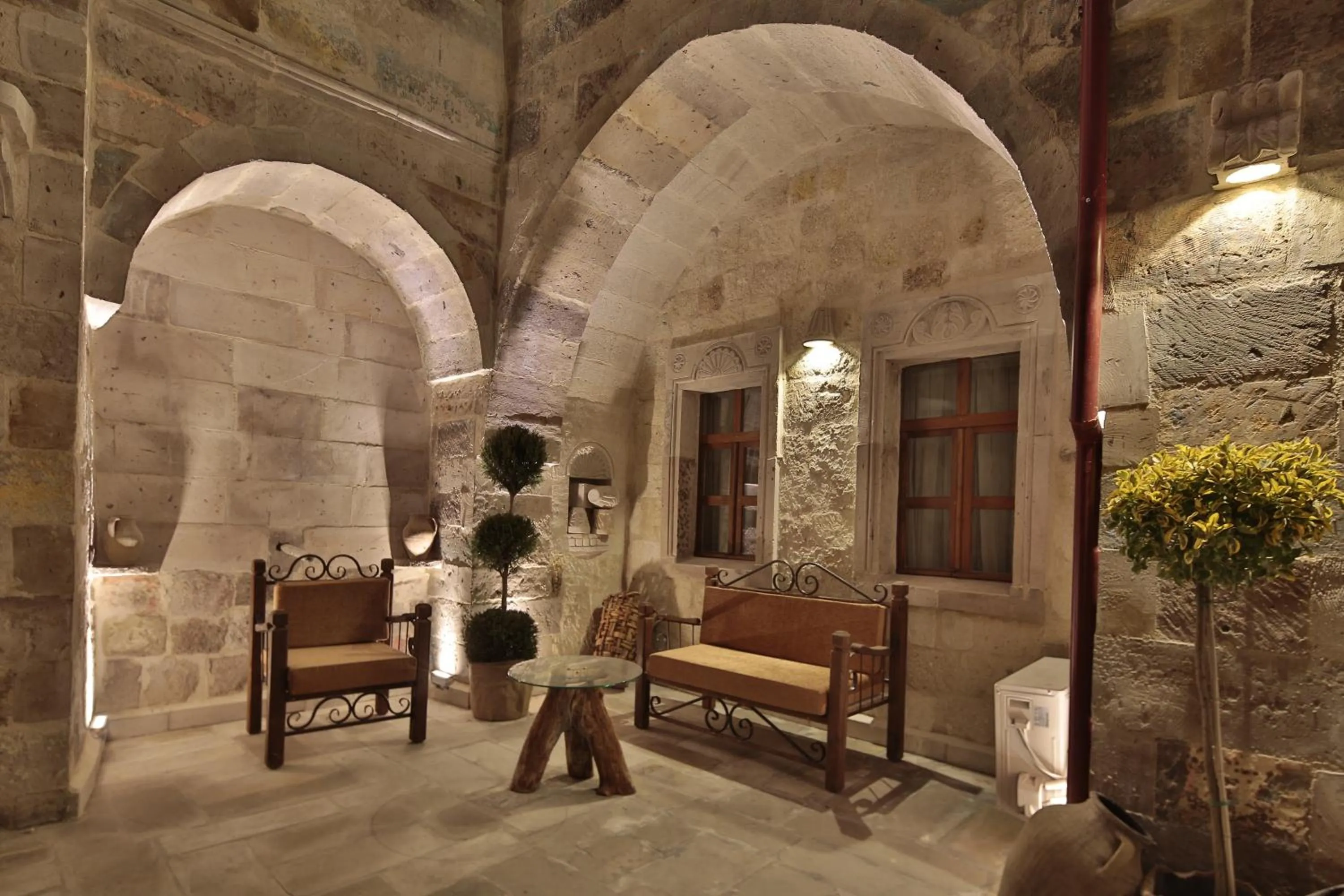 Decorative detail in Aren Cave Hotel And Art Gallery