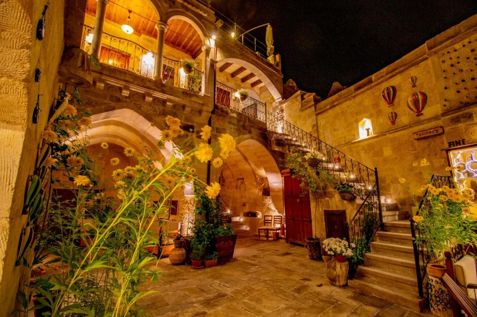 Property building in Aren Cave Hotel And Art Gallery