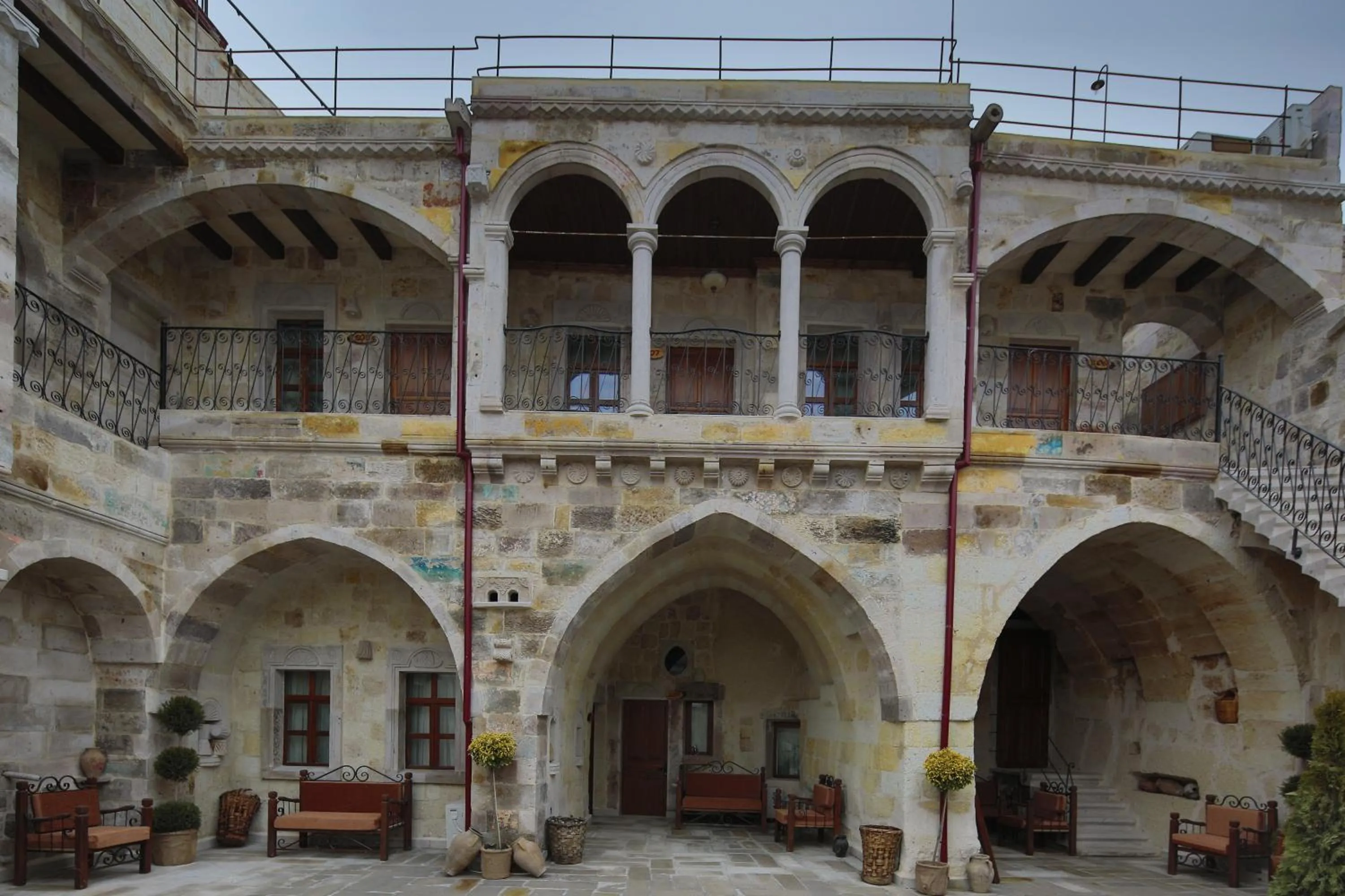 Decorative detail in Aren Cave Hotel And Art Gallery