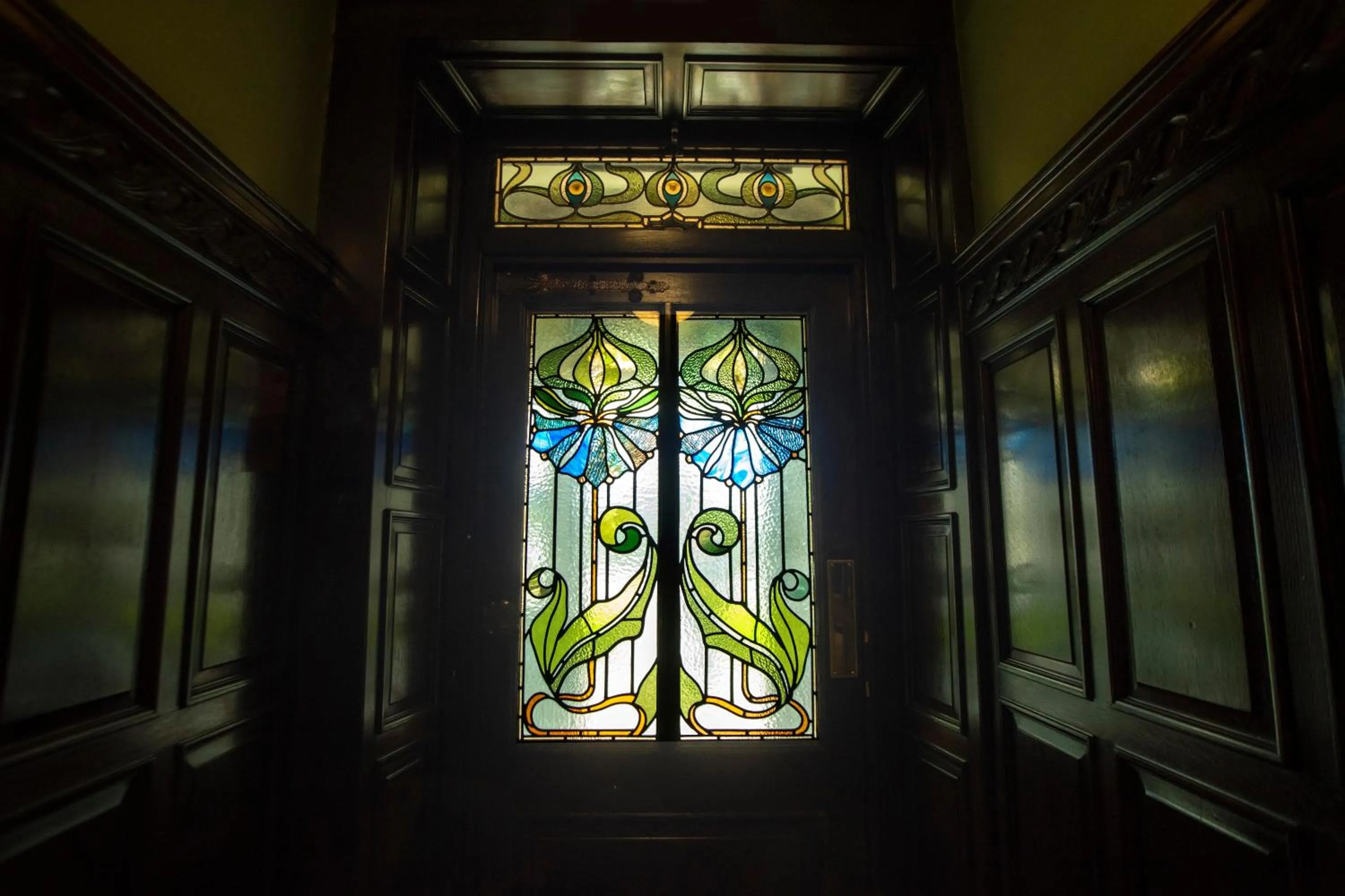 Facade/entrance in Cubley Hall