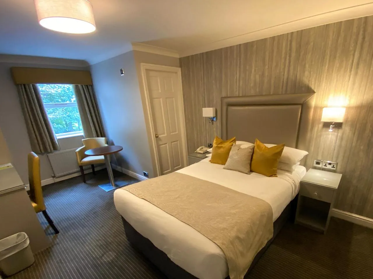 Bedroom, Bed in Cubley Hall