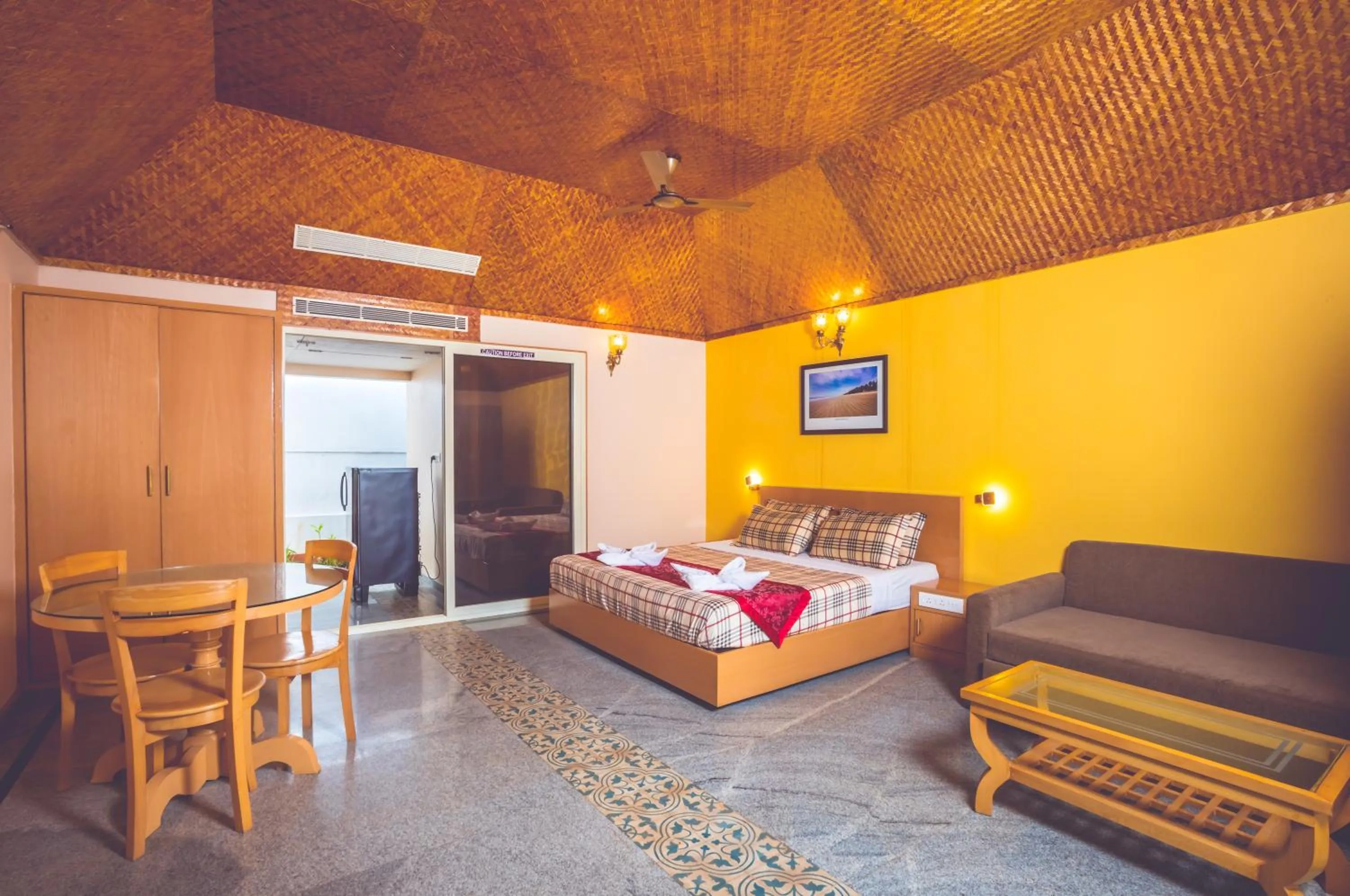 Living room, Bed in Paradise Lagoon