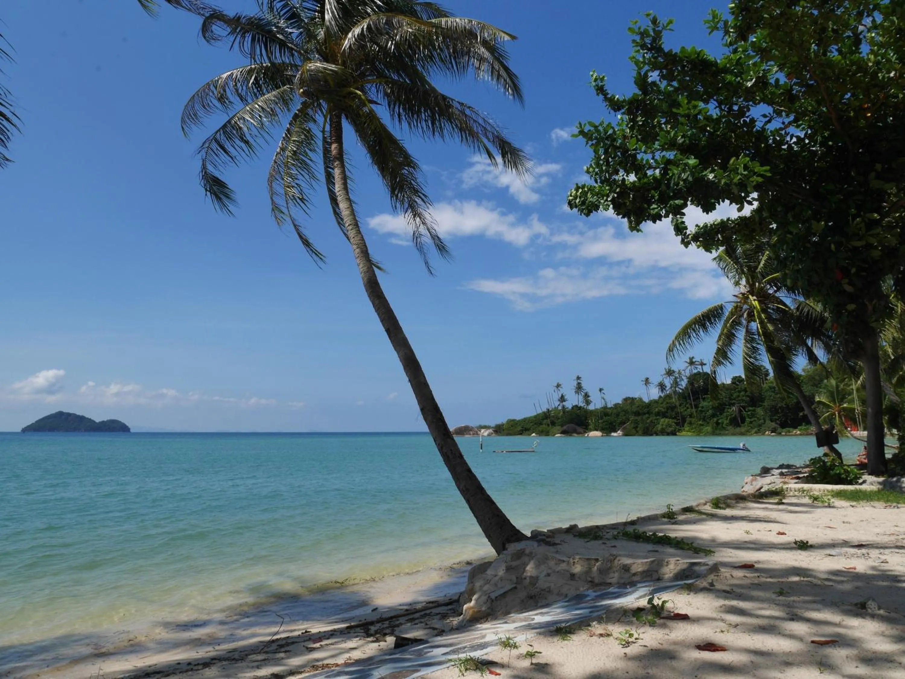 Beach in Colorful Hut