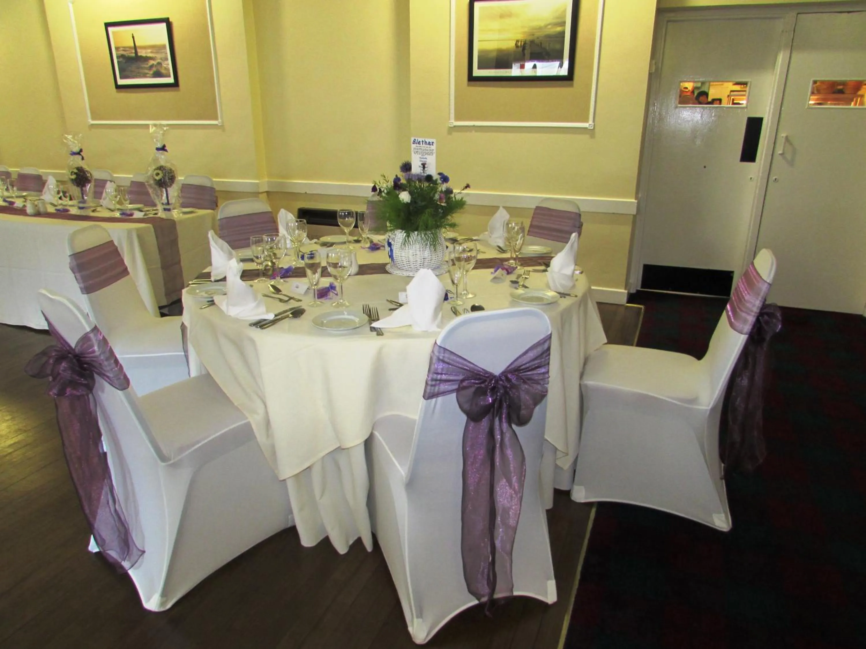Banquet/Function facilities in The Royal Hotel Tain