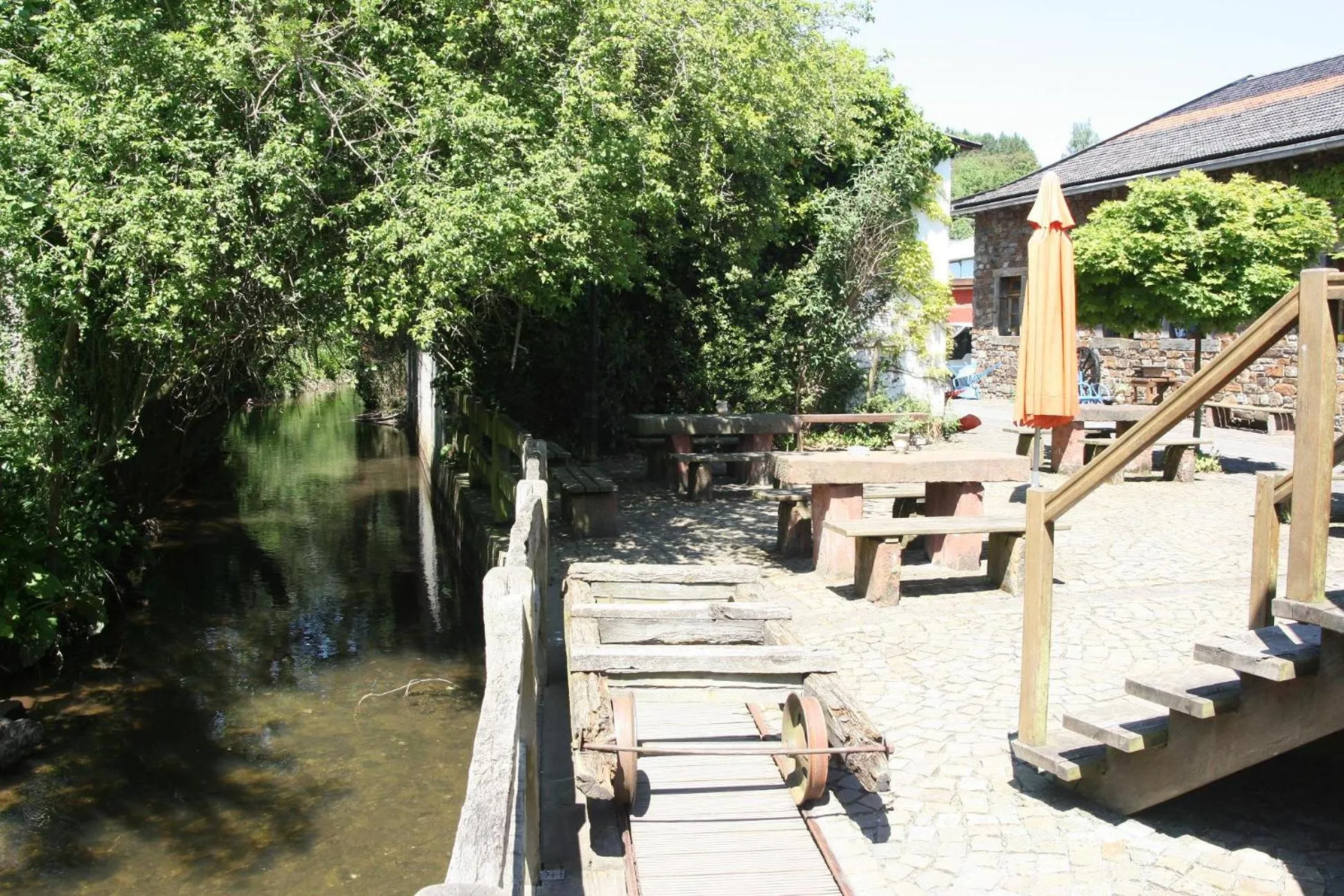 Natural landscape in Historische Wassermühle