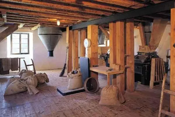 Historische Wassermühle