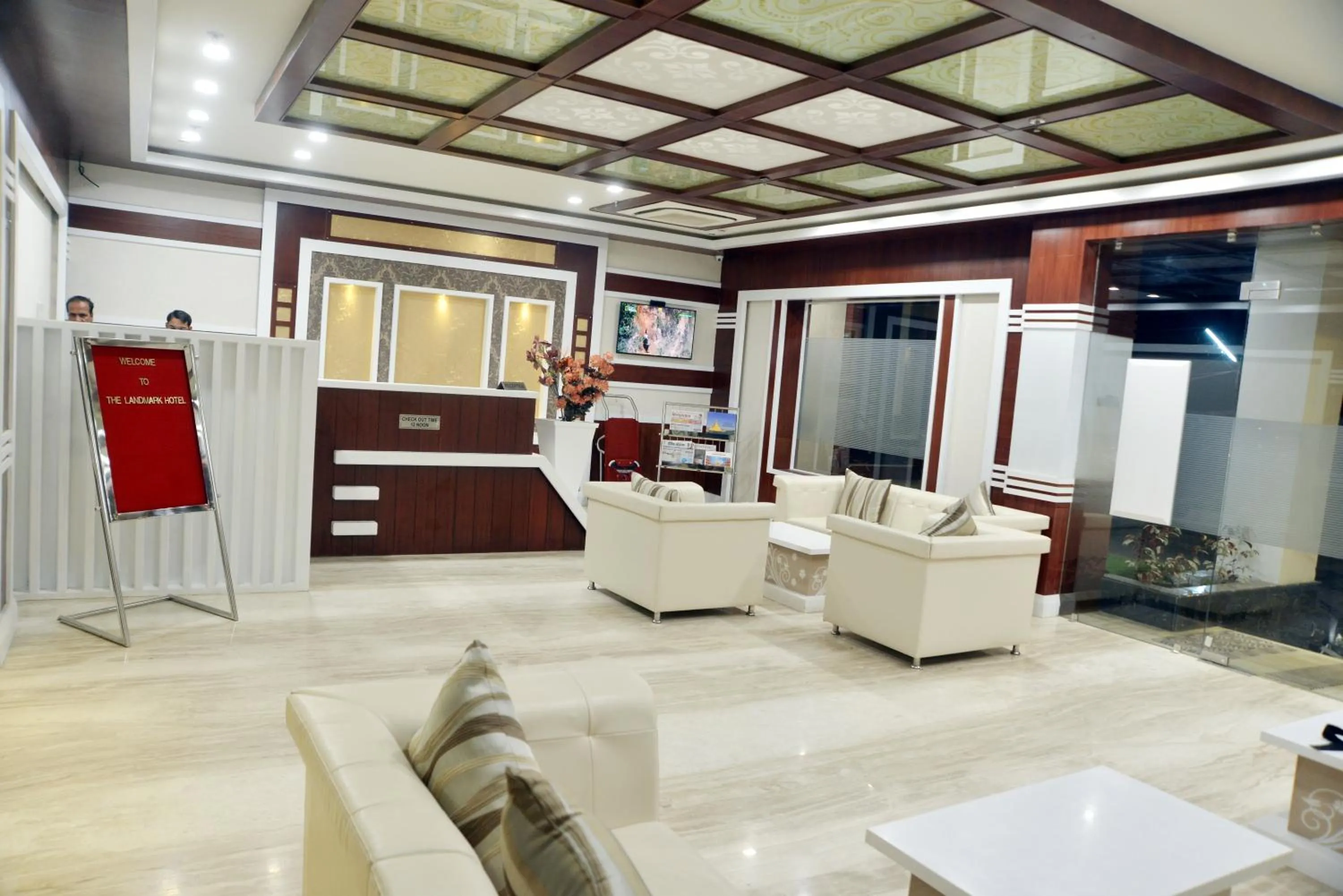 Lobby or reception in The Land Mark