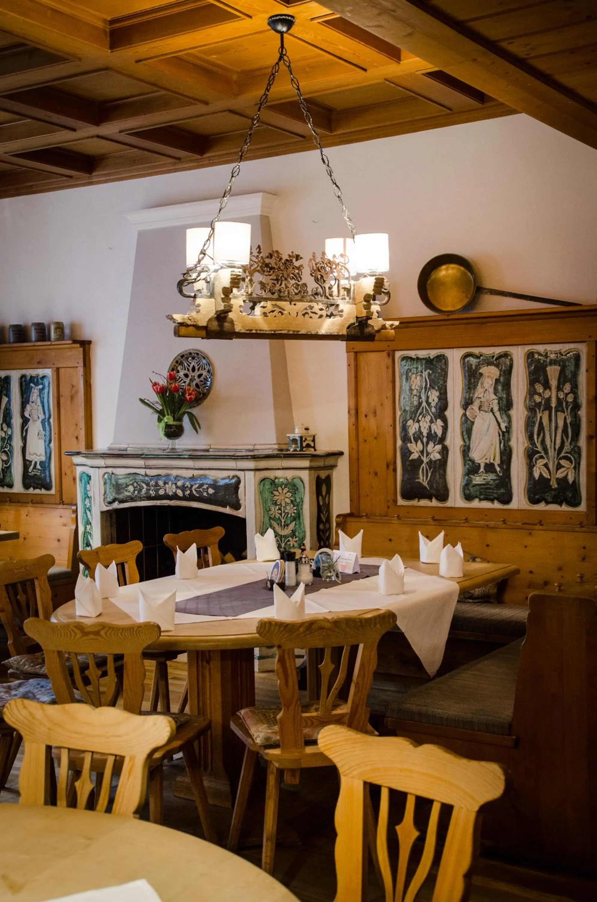 Dining area in Hotel Blaue Traube
