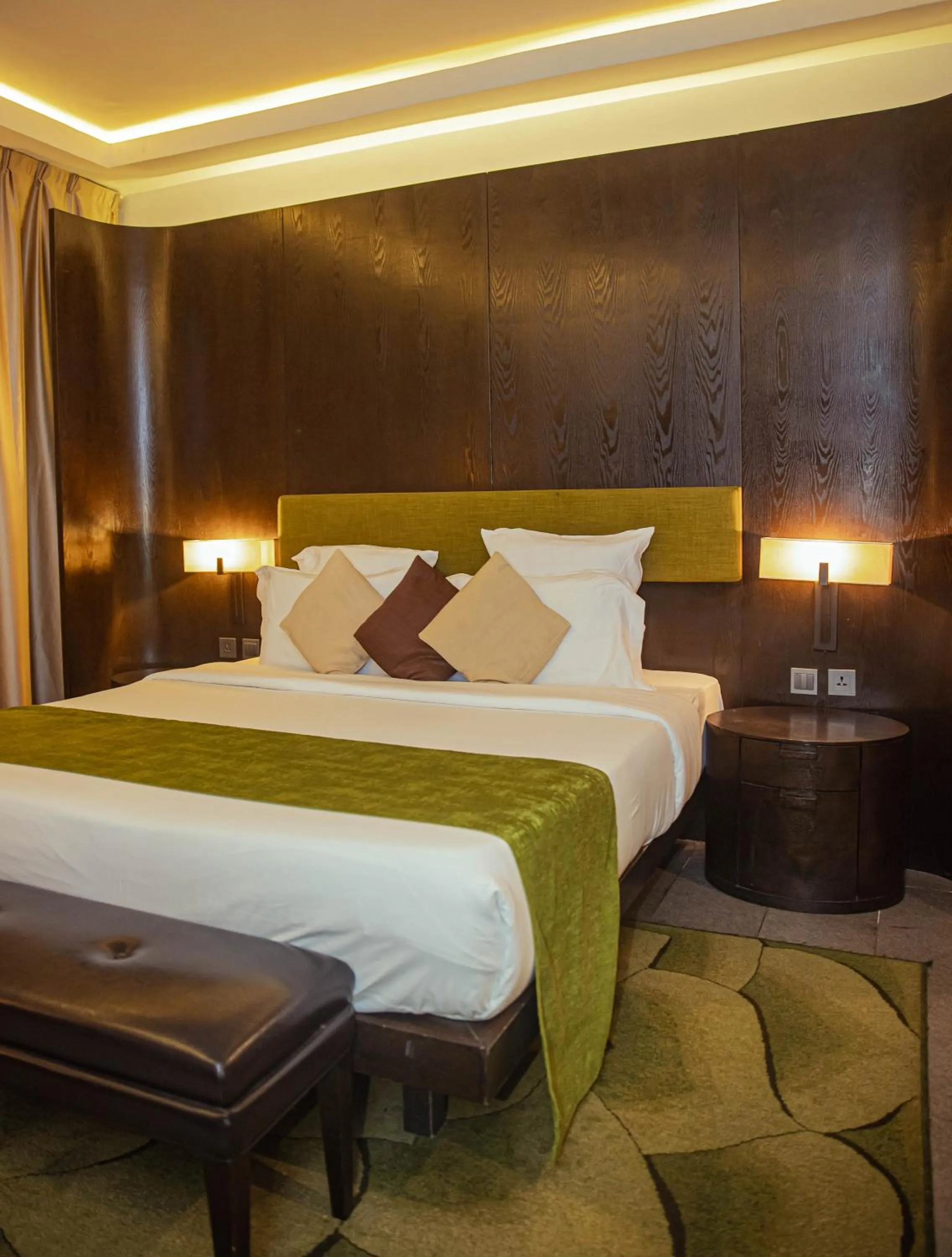 Bed in Azalaï Hôtel Nouakchott