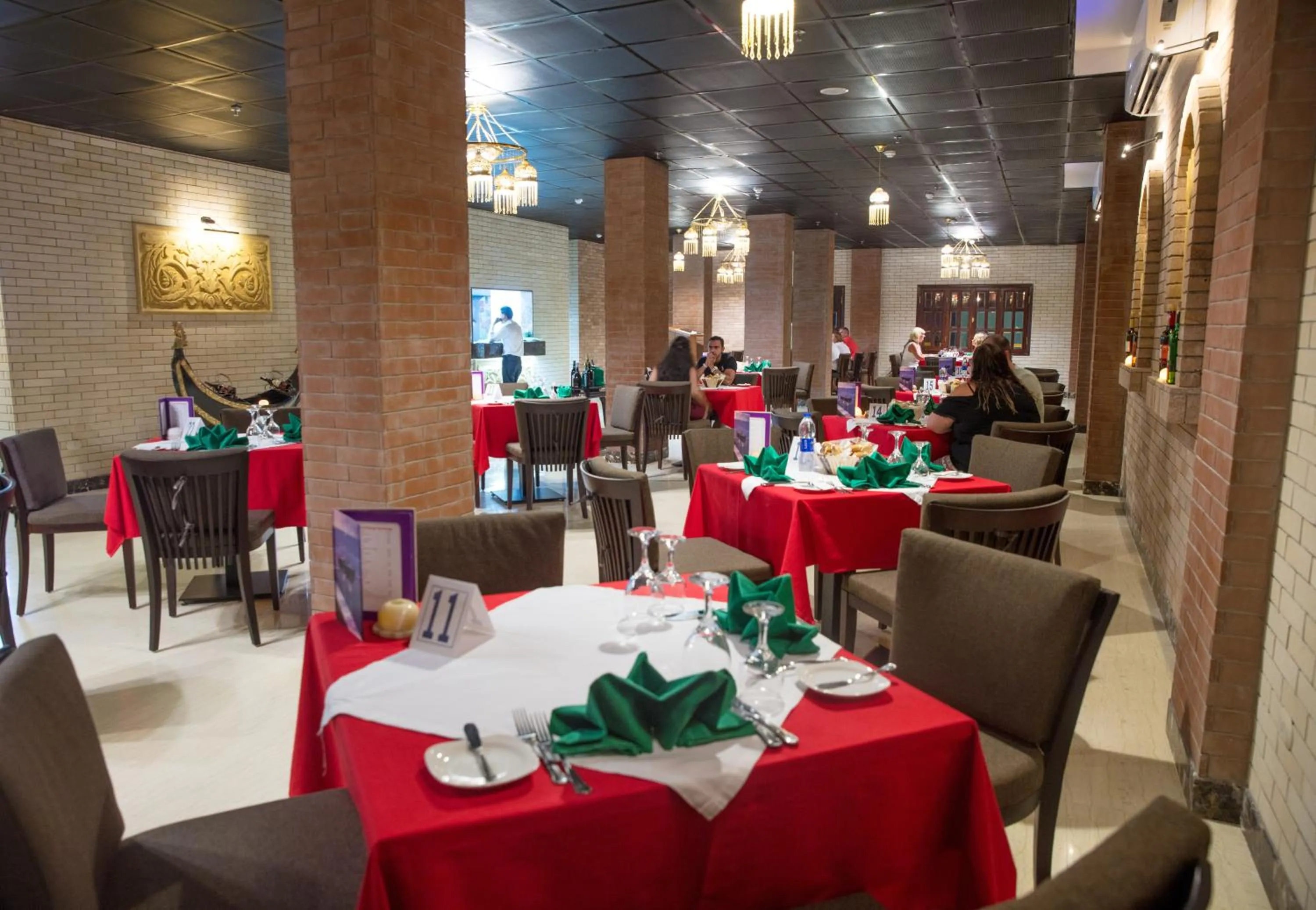 Restaurant/places to eat in Casa Mare Resort - ex, Royal Tulip Beach Resort