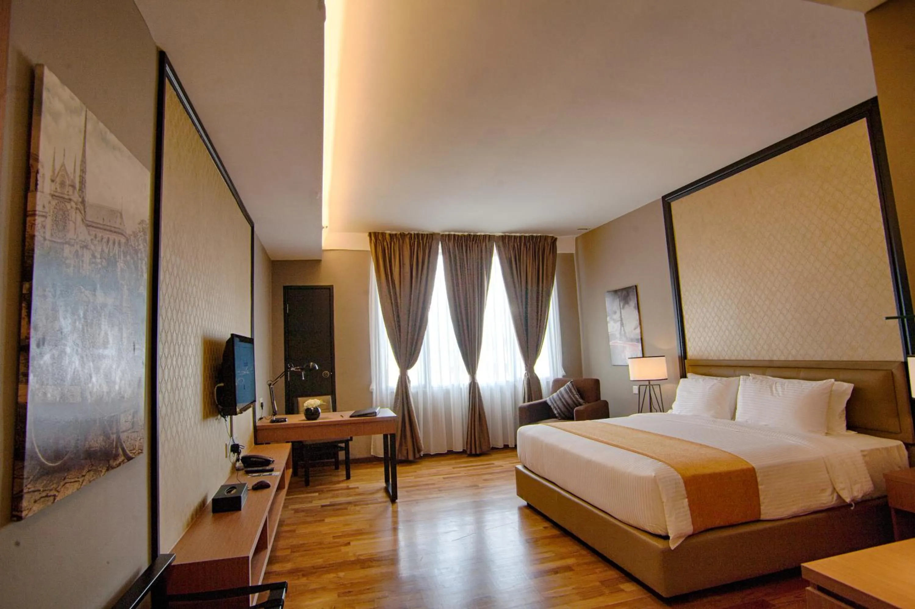 Photo of the whole room, Bed in Millesime Hotel Johor Bahru
