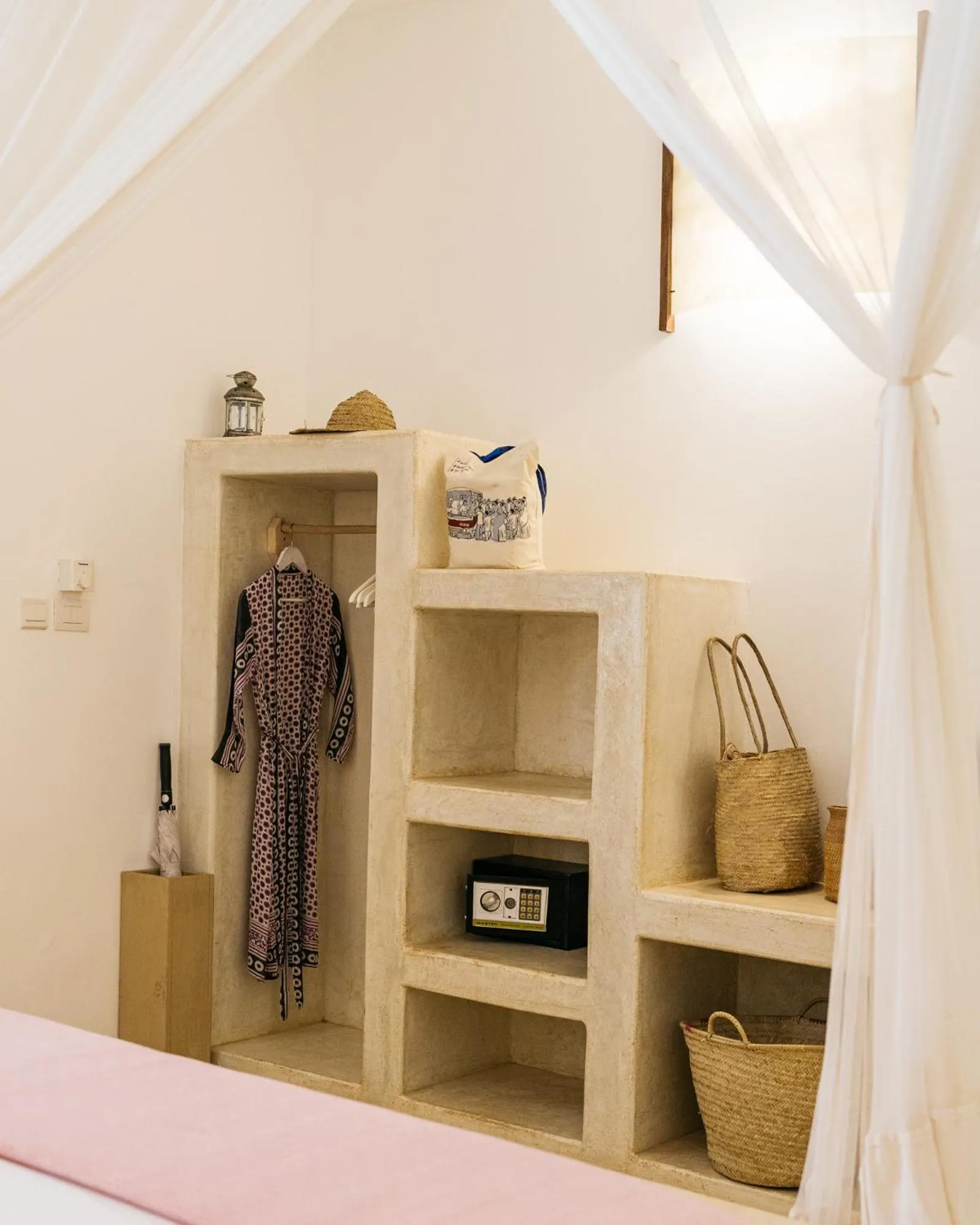 wardrobe in Sharazad Boutique Hotel