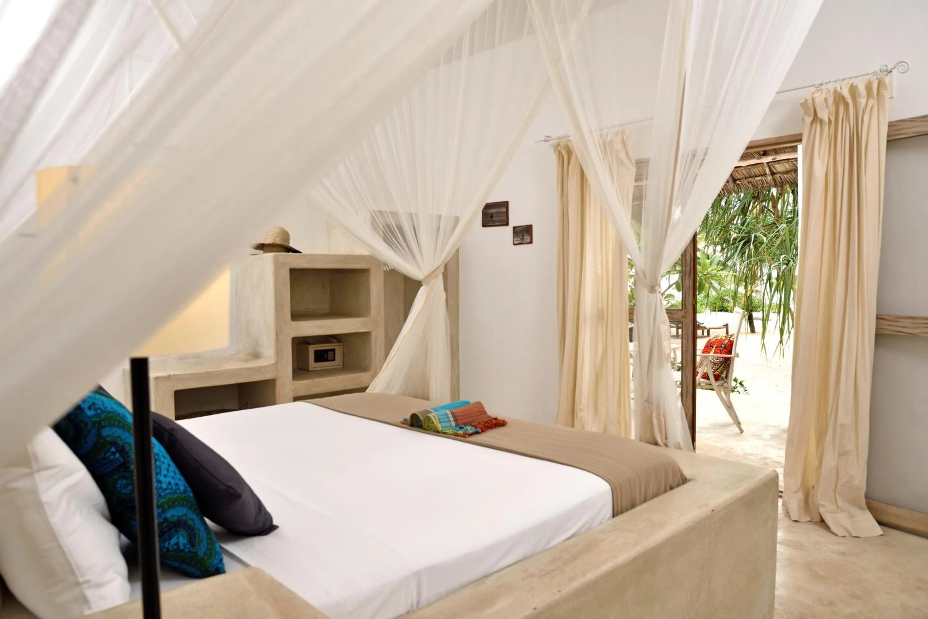 Bed in Sharazad Boutique Hotel