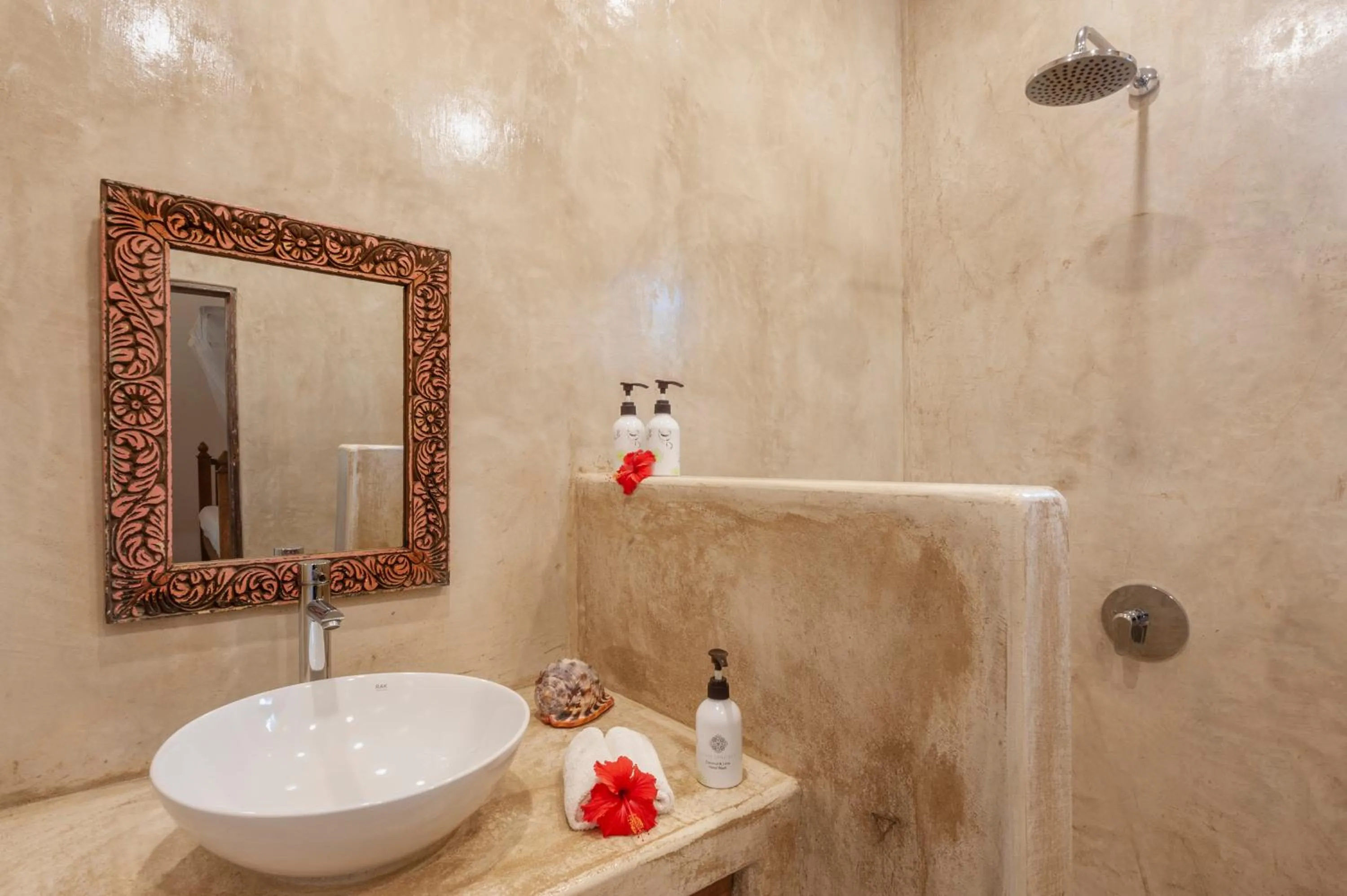 Shower in Sharazad Boutique Hotel