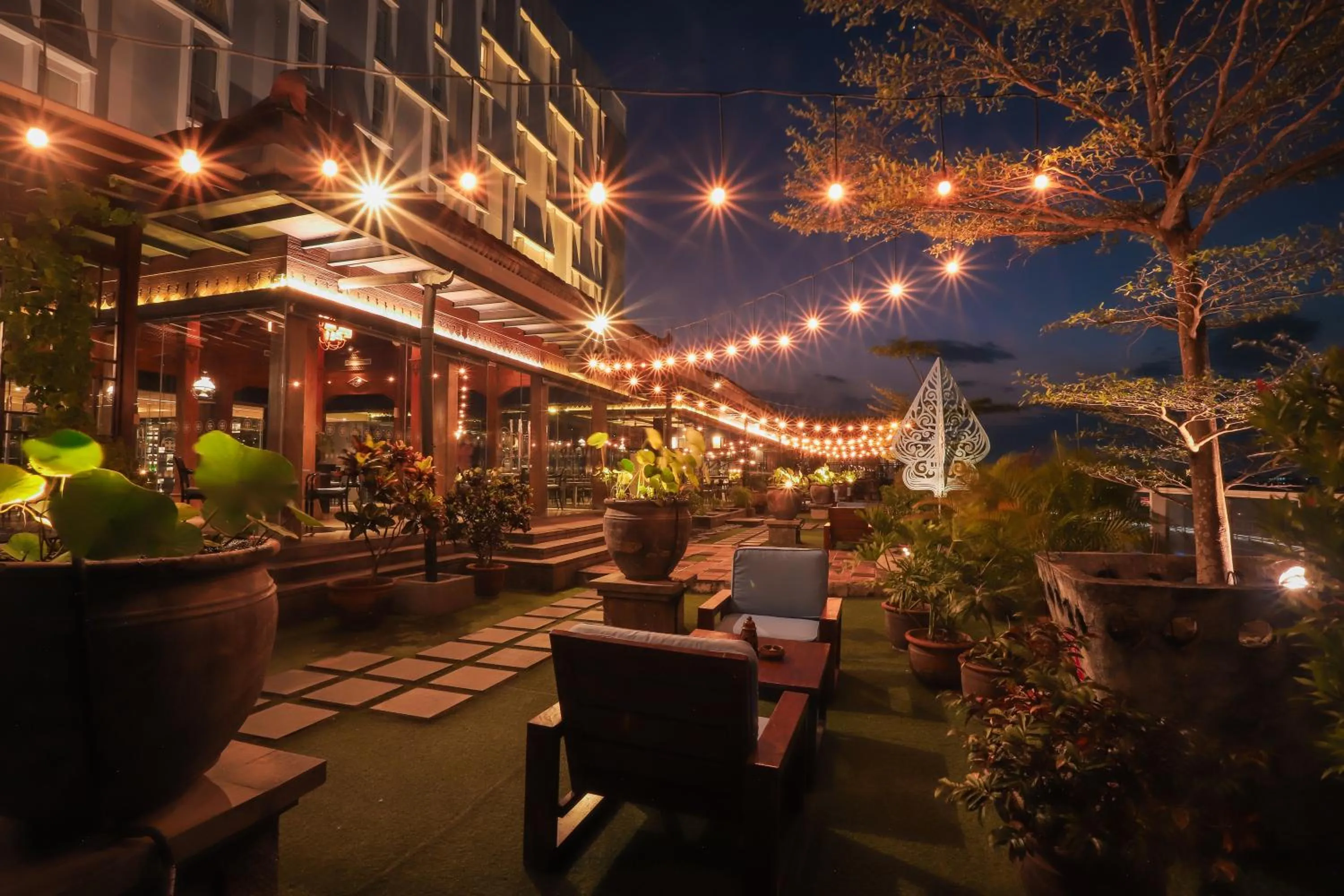 Garden in Swiss-Belinn Saripetojo Solo