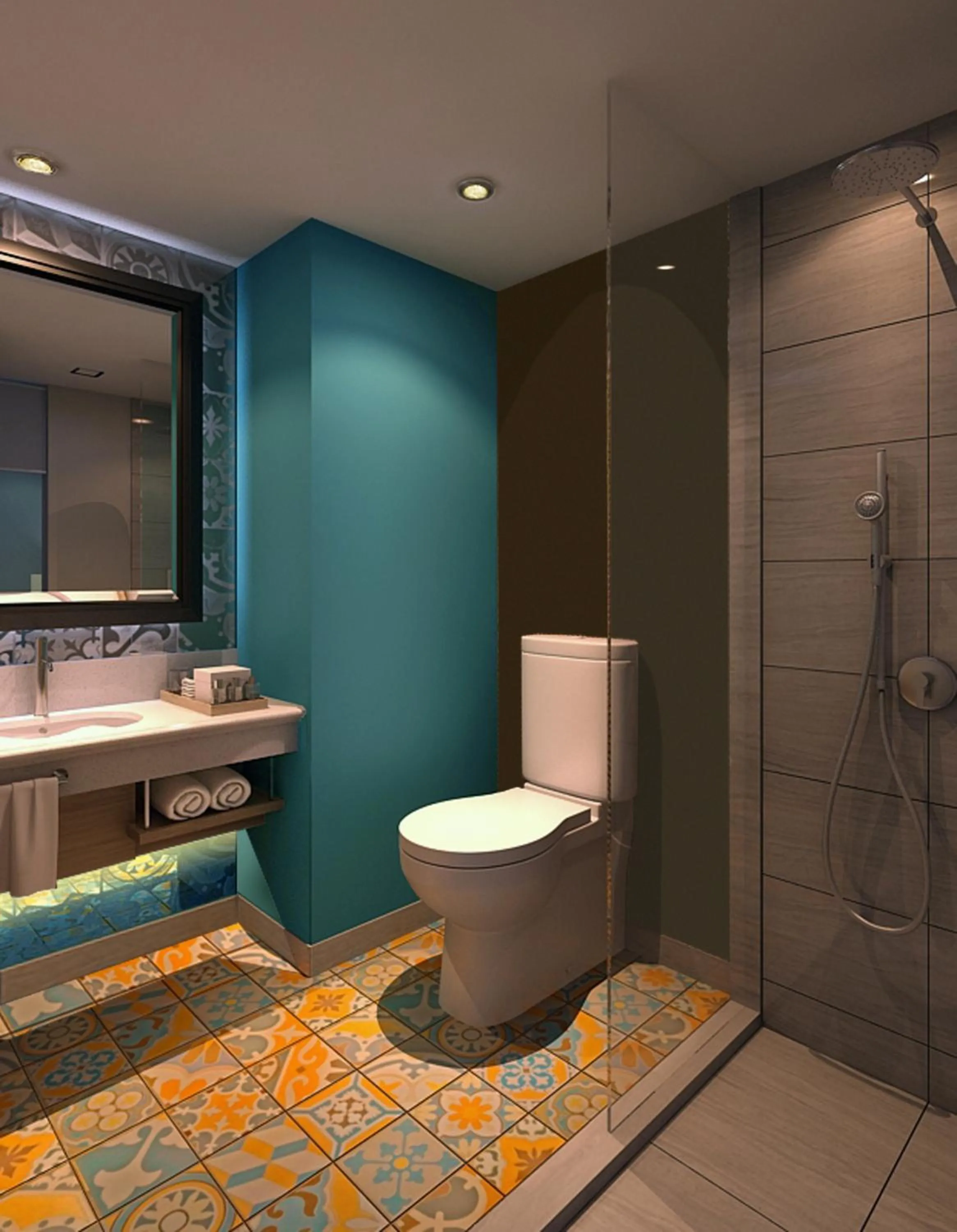 Bathroom in Swiss-Belinn Saripetojo Solo