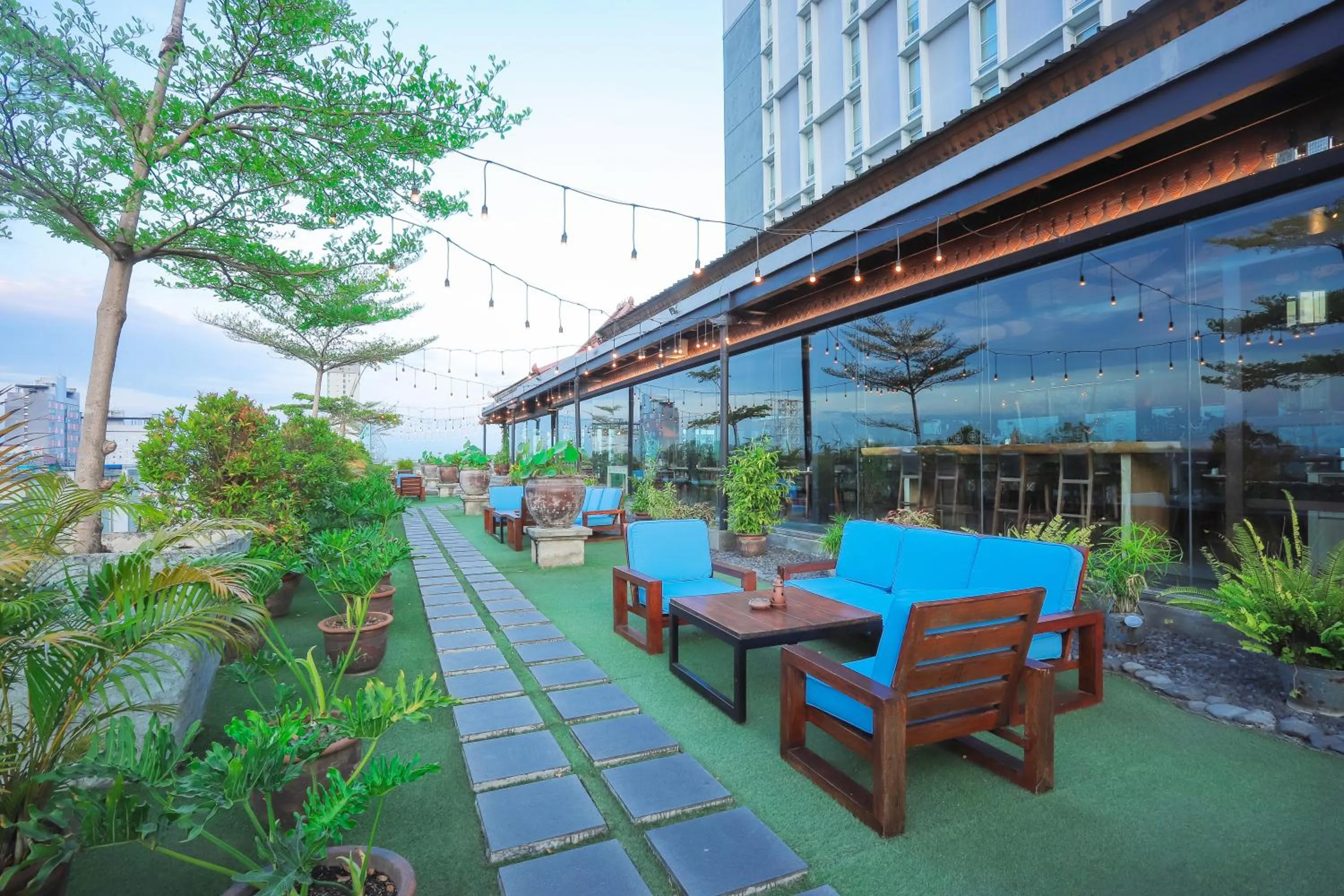 Garden in Swiss-Belinn Saripetojo Solo