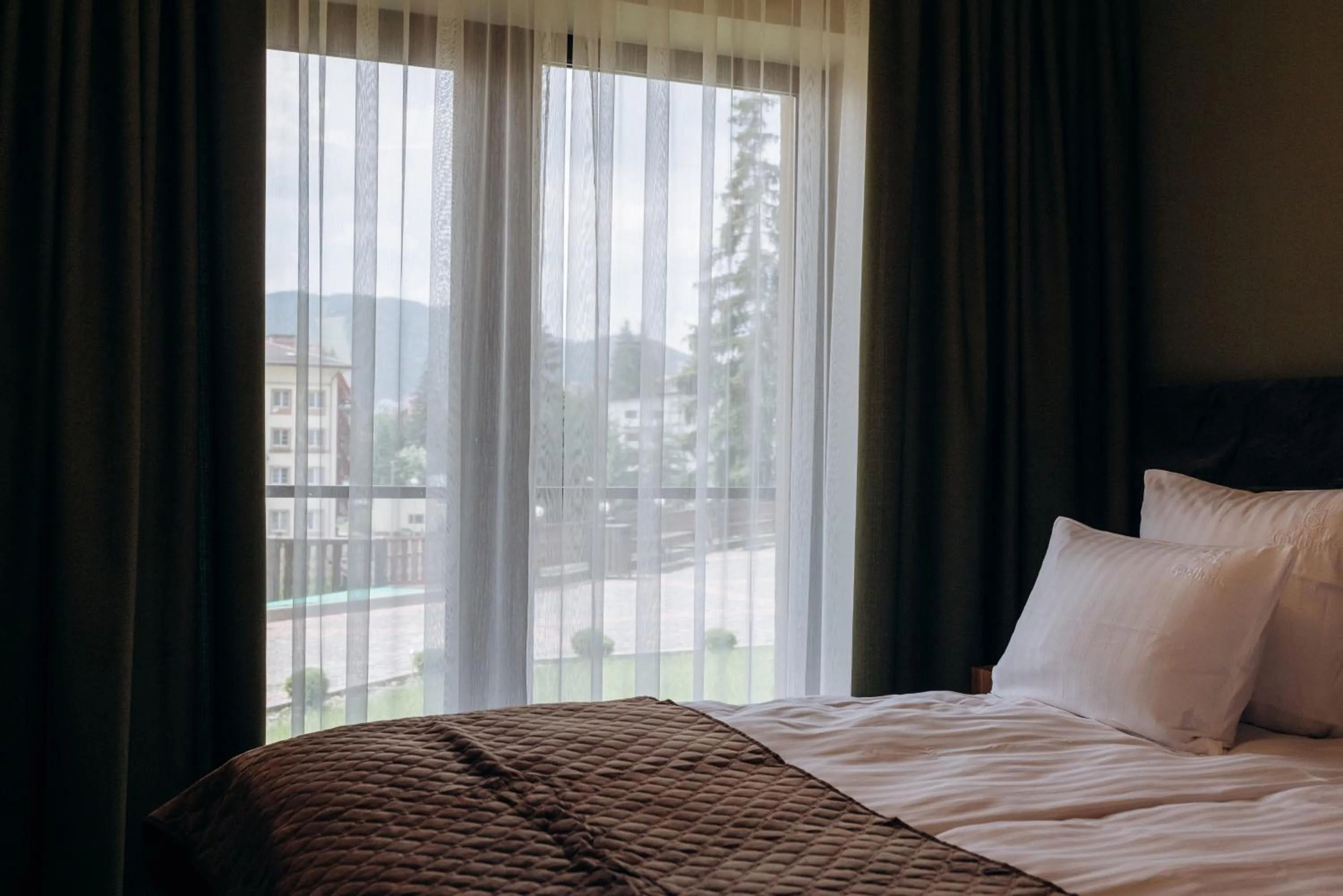 Bed in GasthauS & SPA