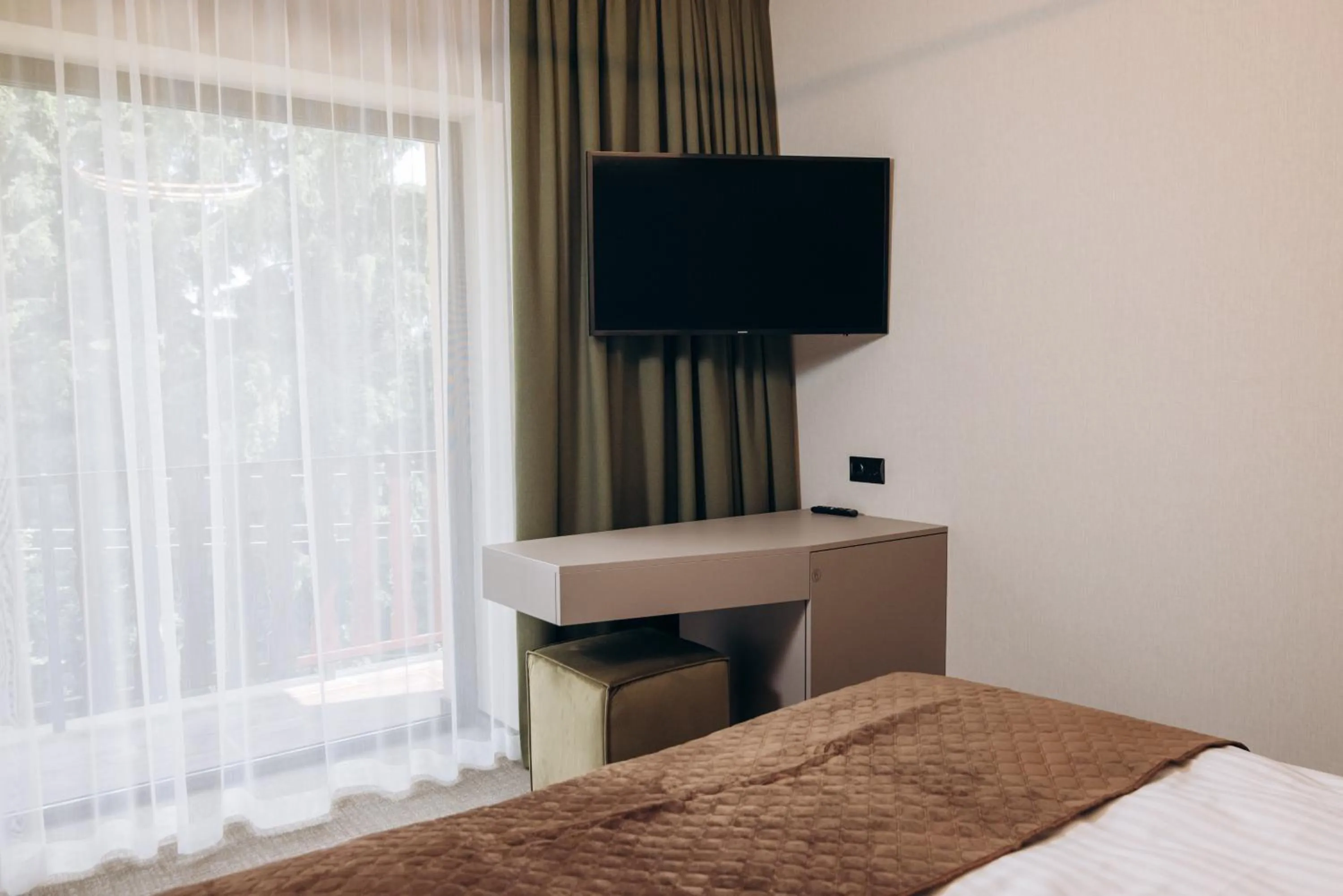 Bed in GasthauS & SPA