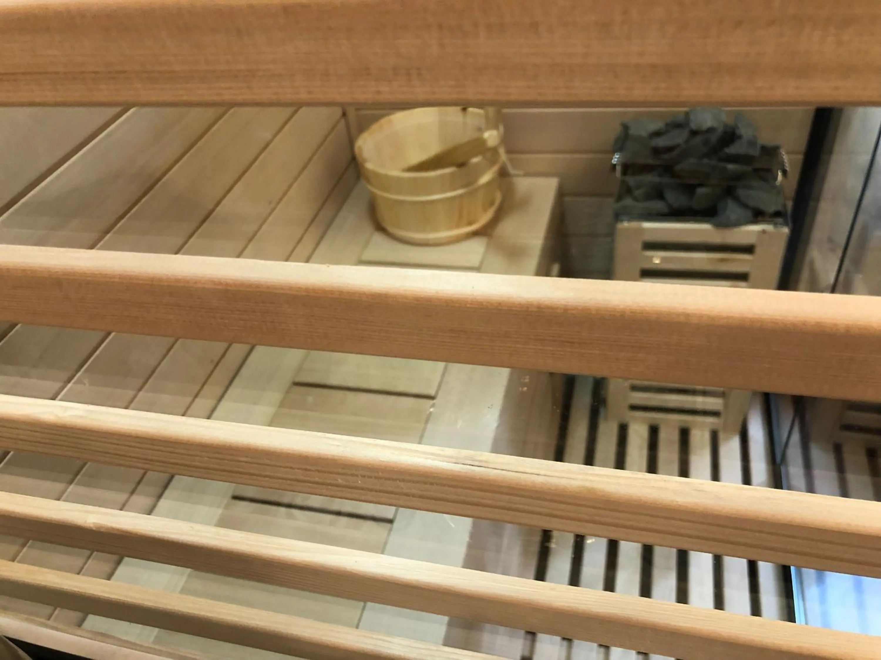 Sauna in Navona Central Suites