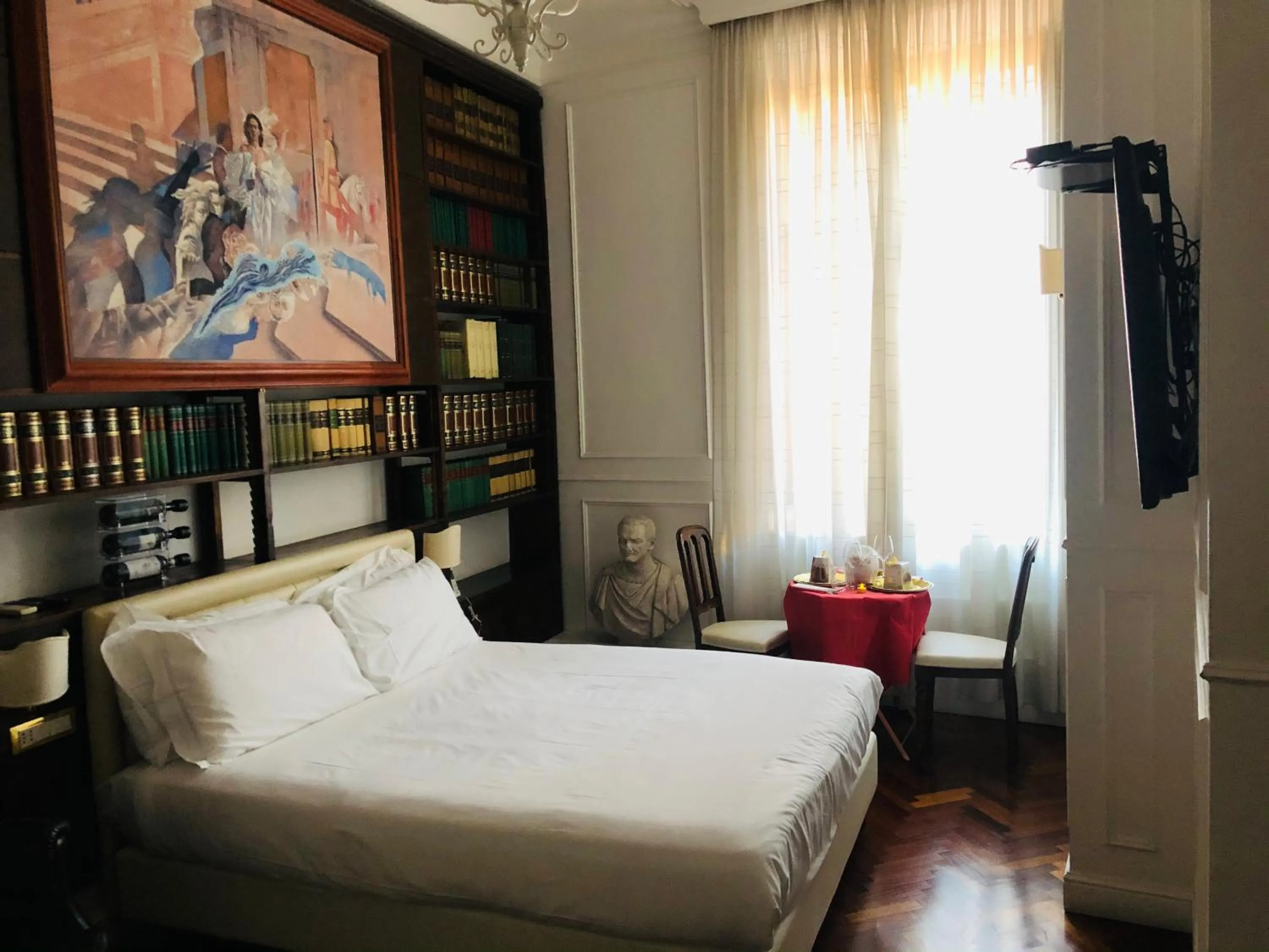 Bedroom, Bed in Navona Central Suites