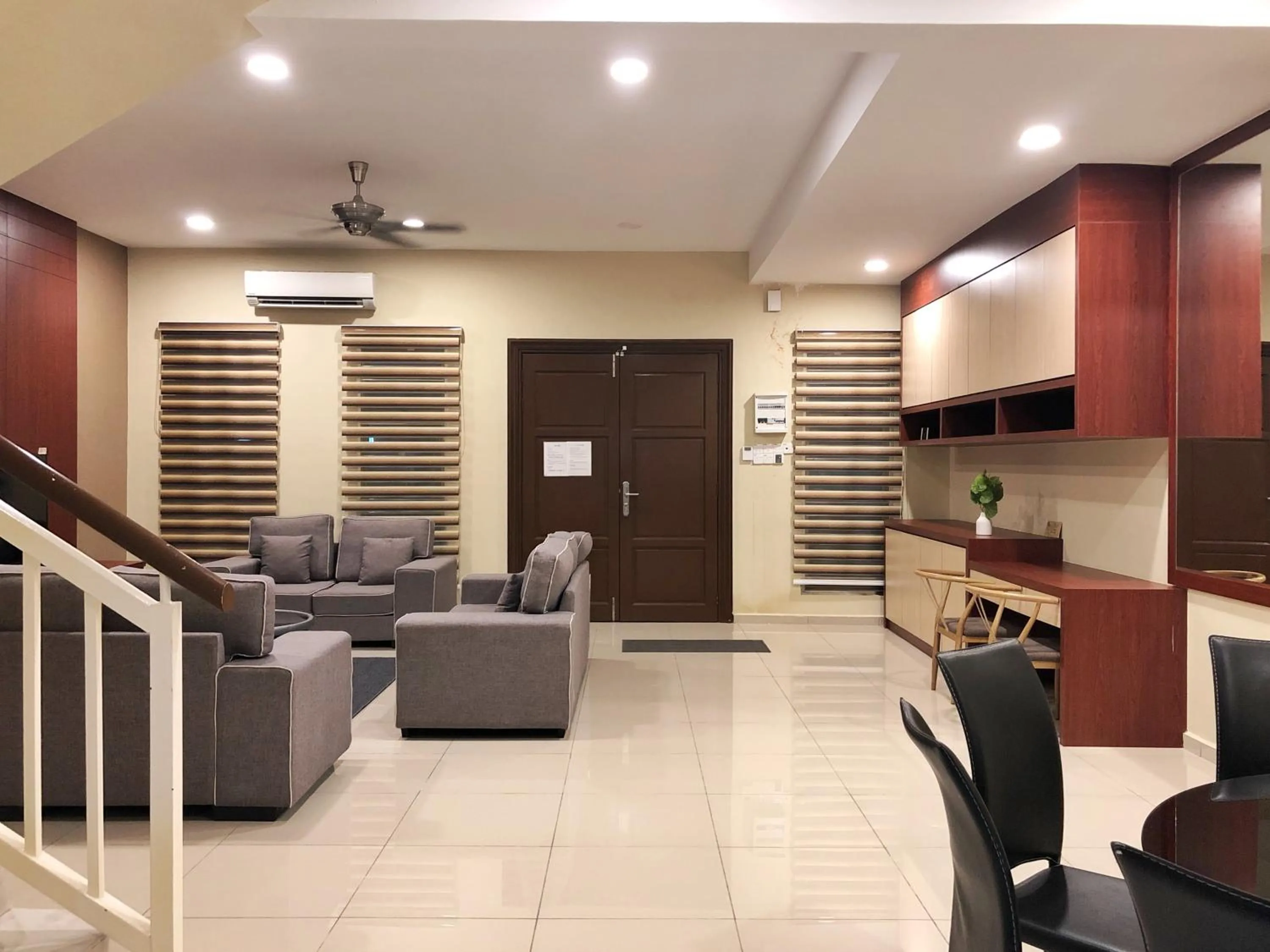 Living room in The Bliss Malacca