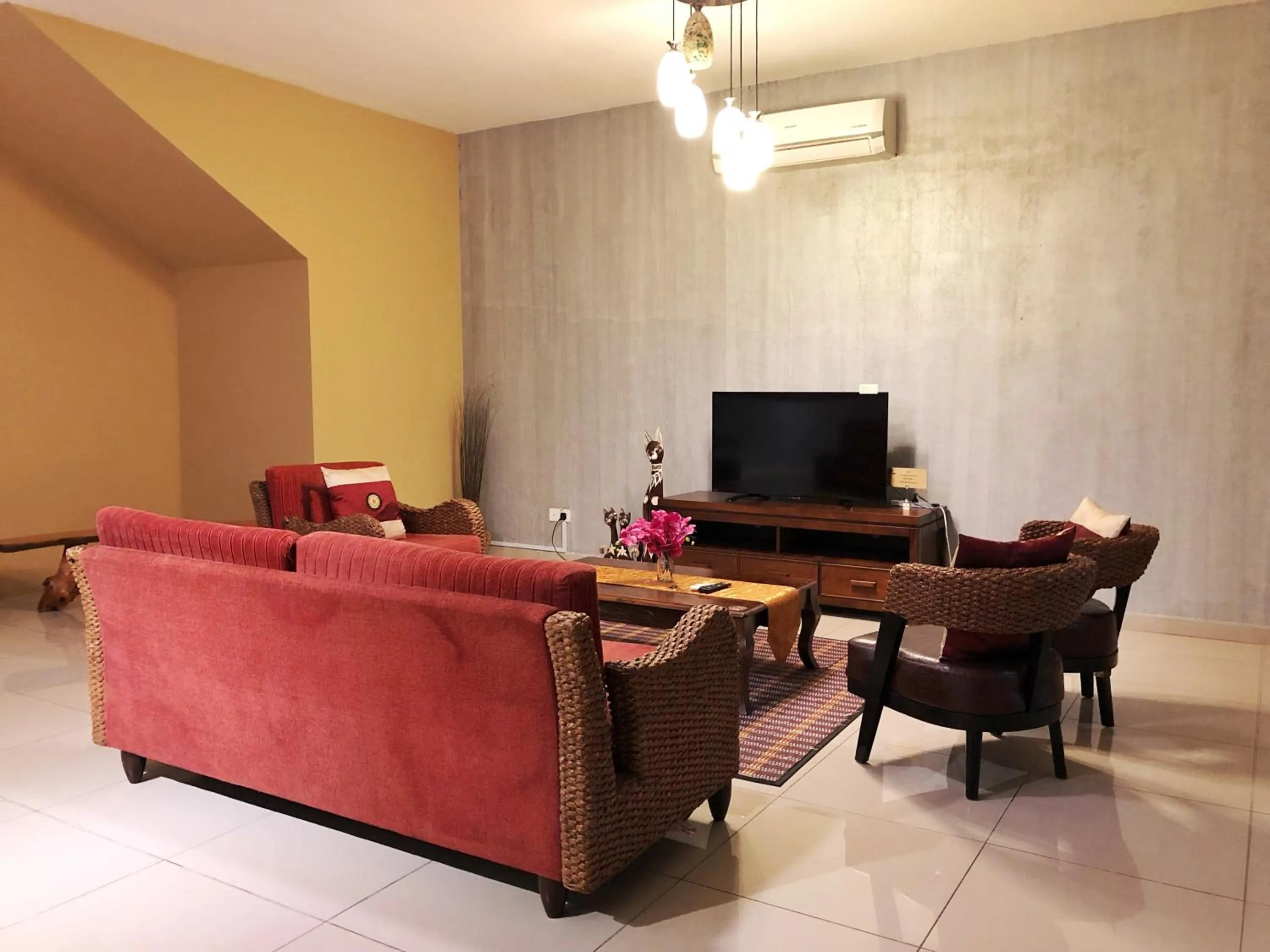 Living room in The Bliss Malacca