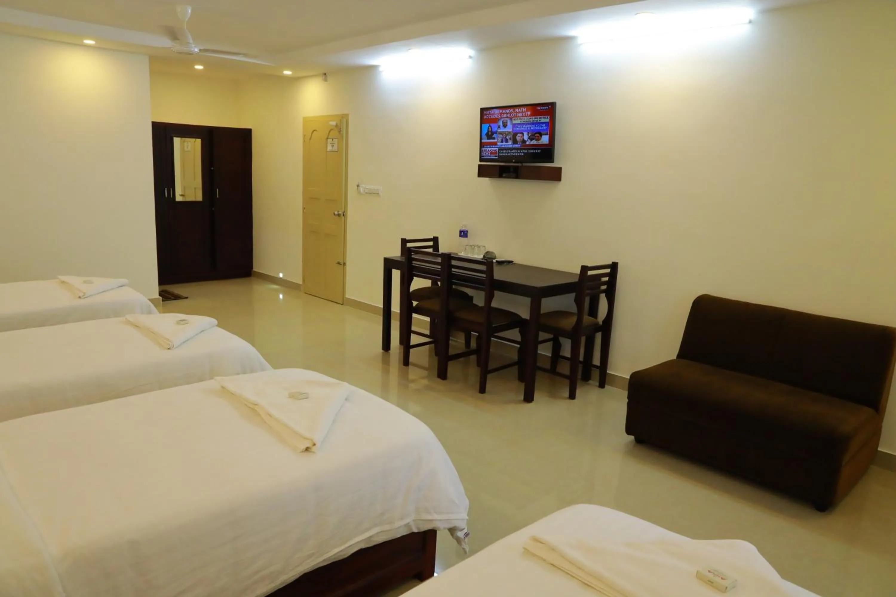 Bed in Anna Residency