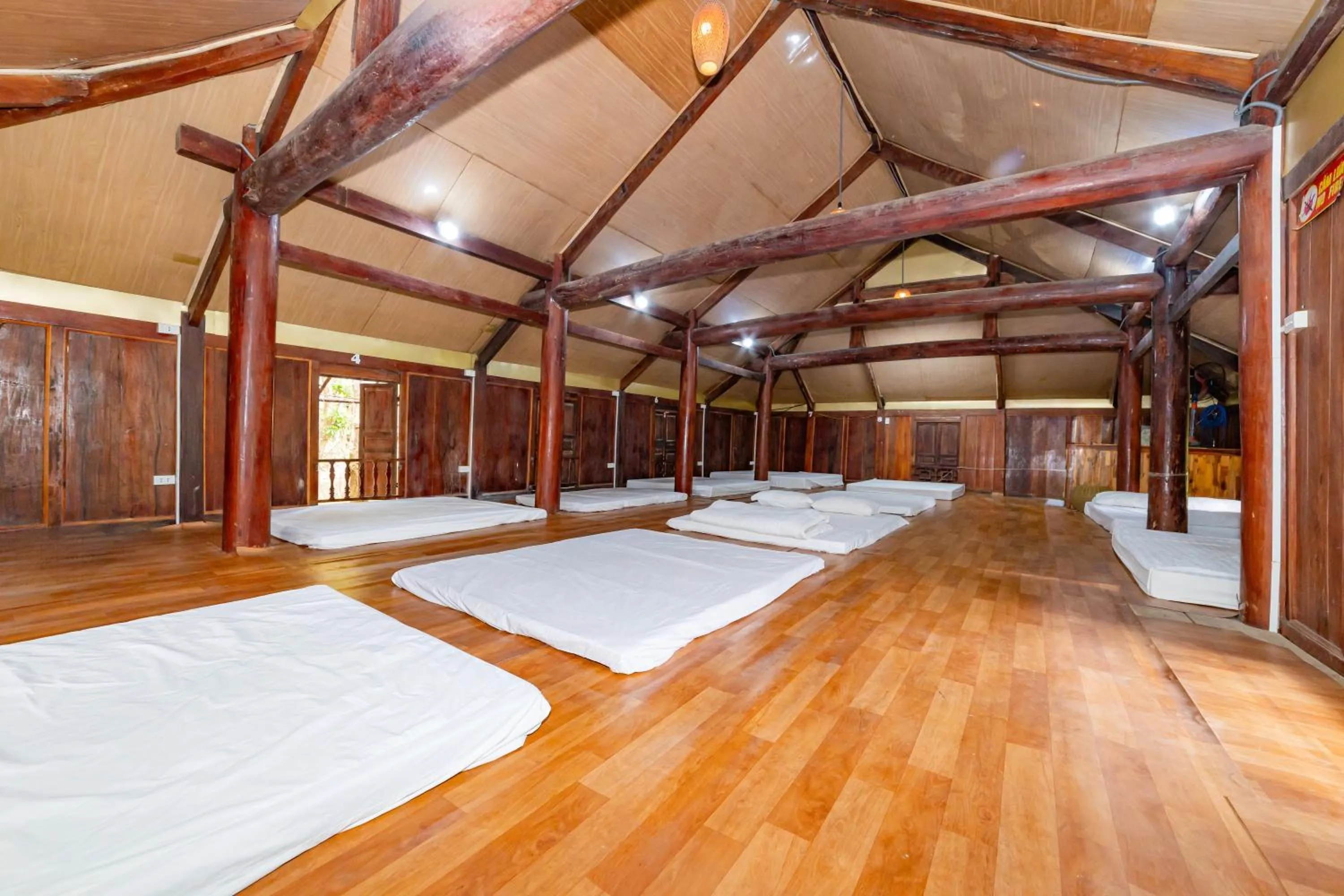 Photo of the whole room, Bed in Mai Chau Sunrise Village