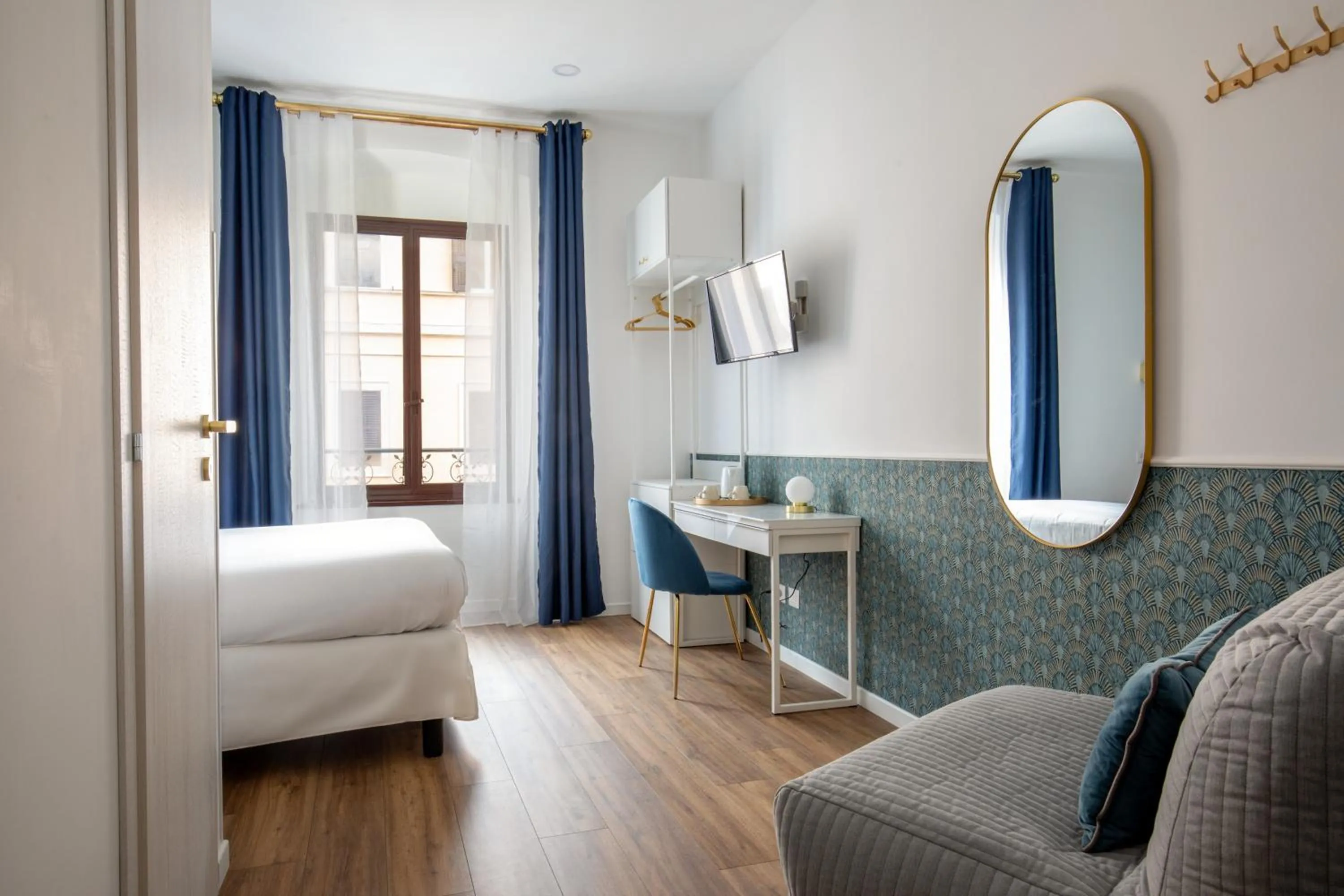 Bed in Amalia Suites by Remember Rome