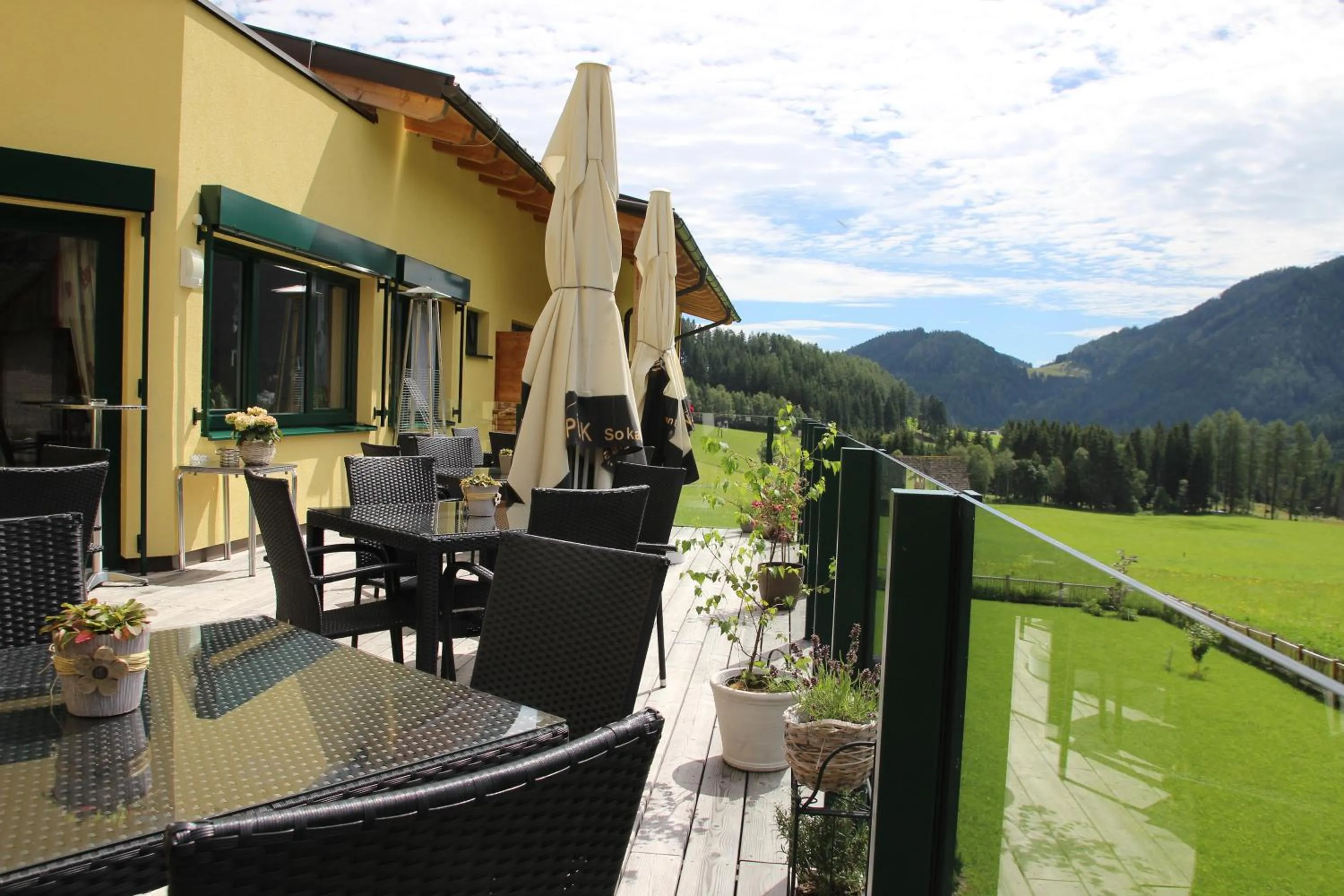 Balcony/Terrace in Gasthof Wachter