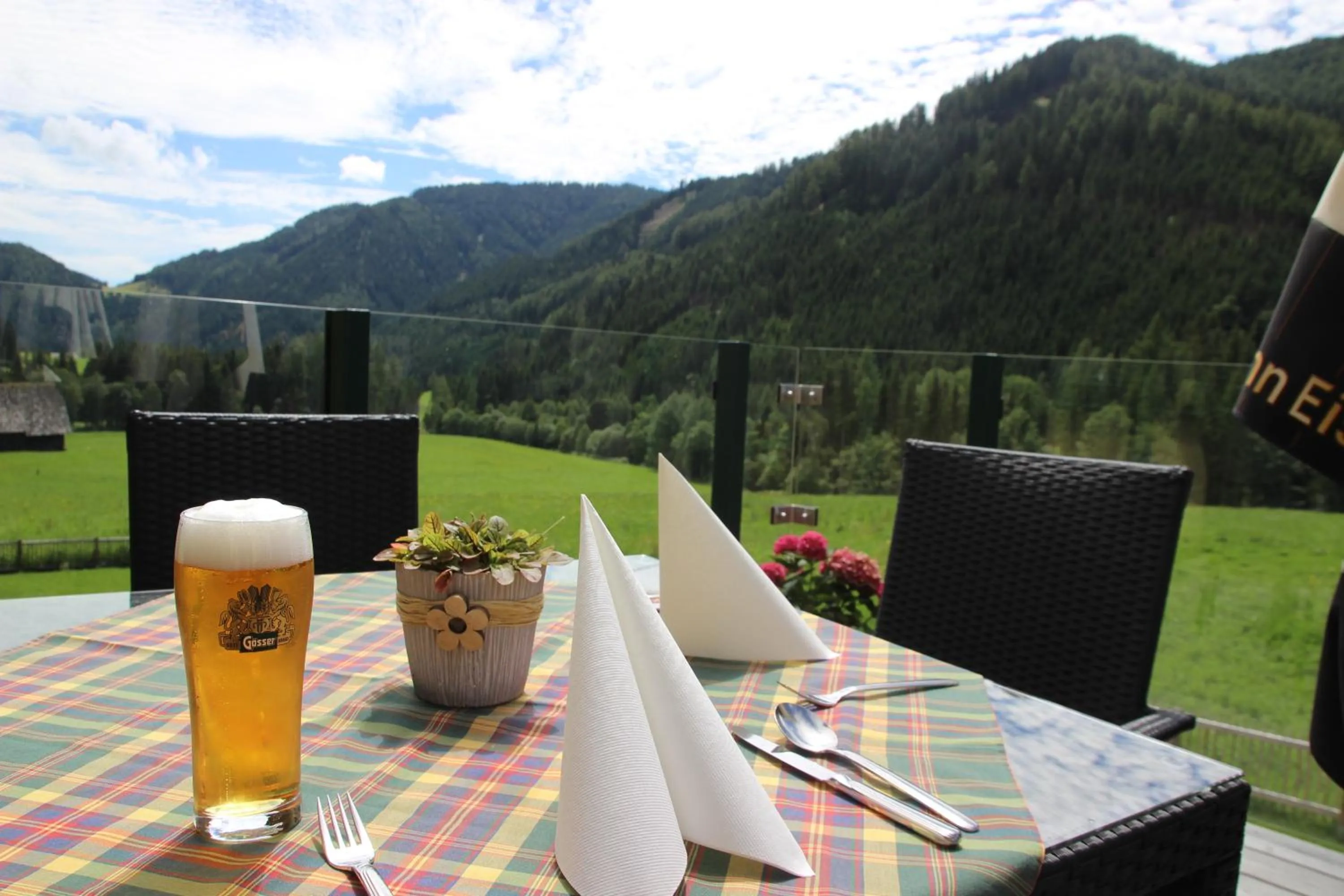 Balcony/Terrace in Gasthof Wachter