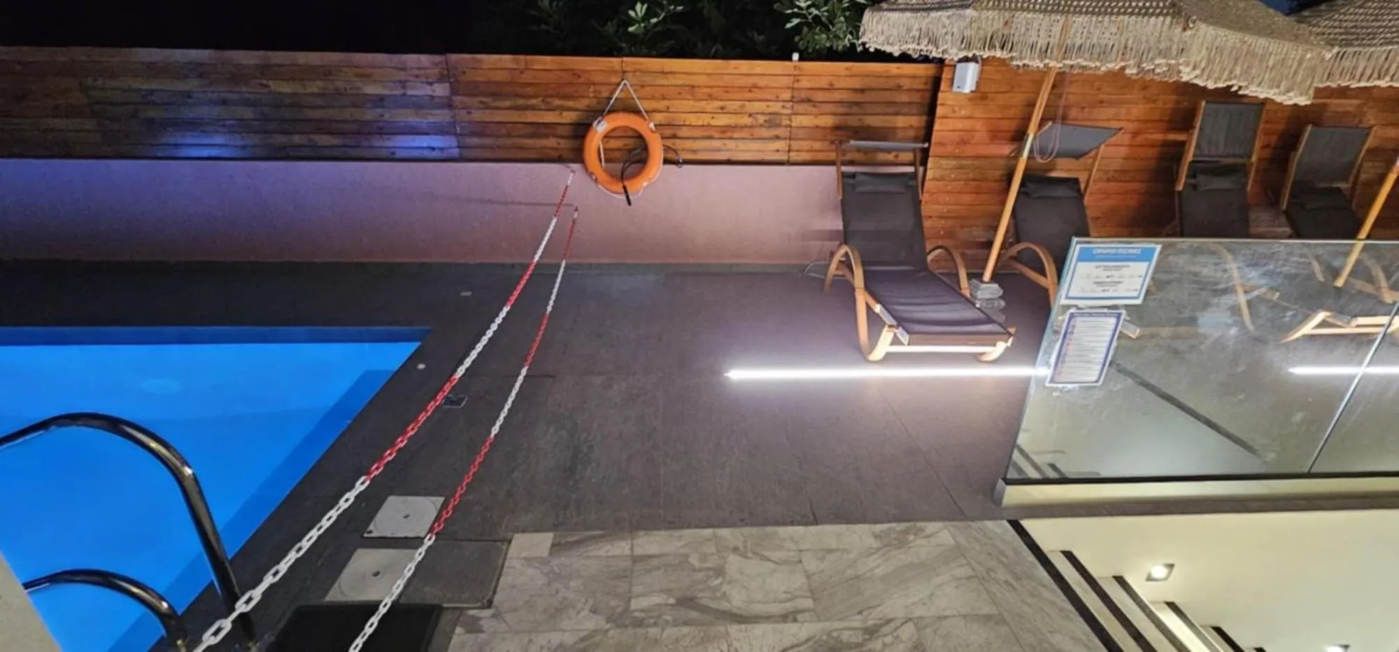 Swimming pool in Stellatos House