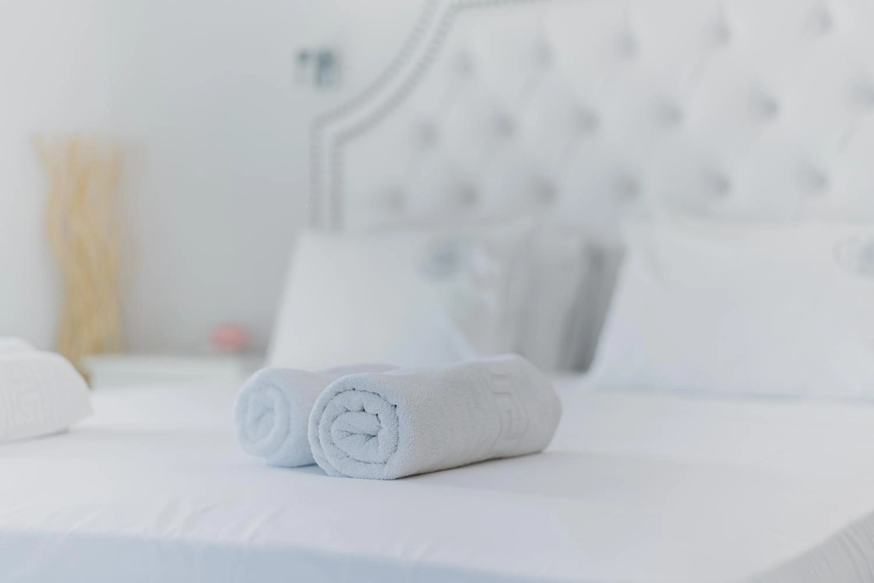 Bed in Stellatos House