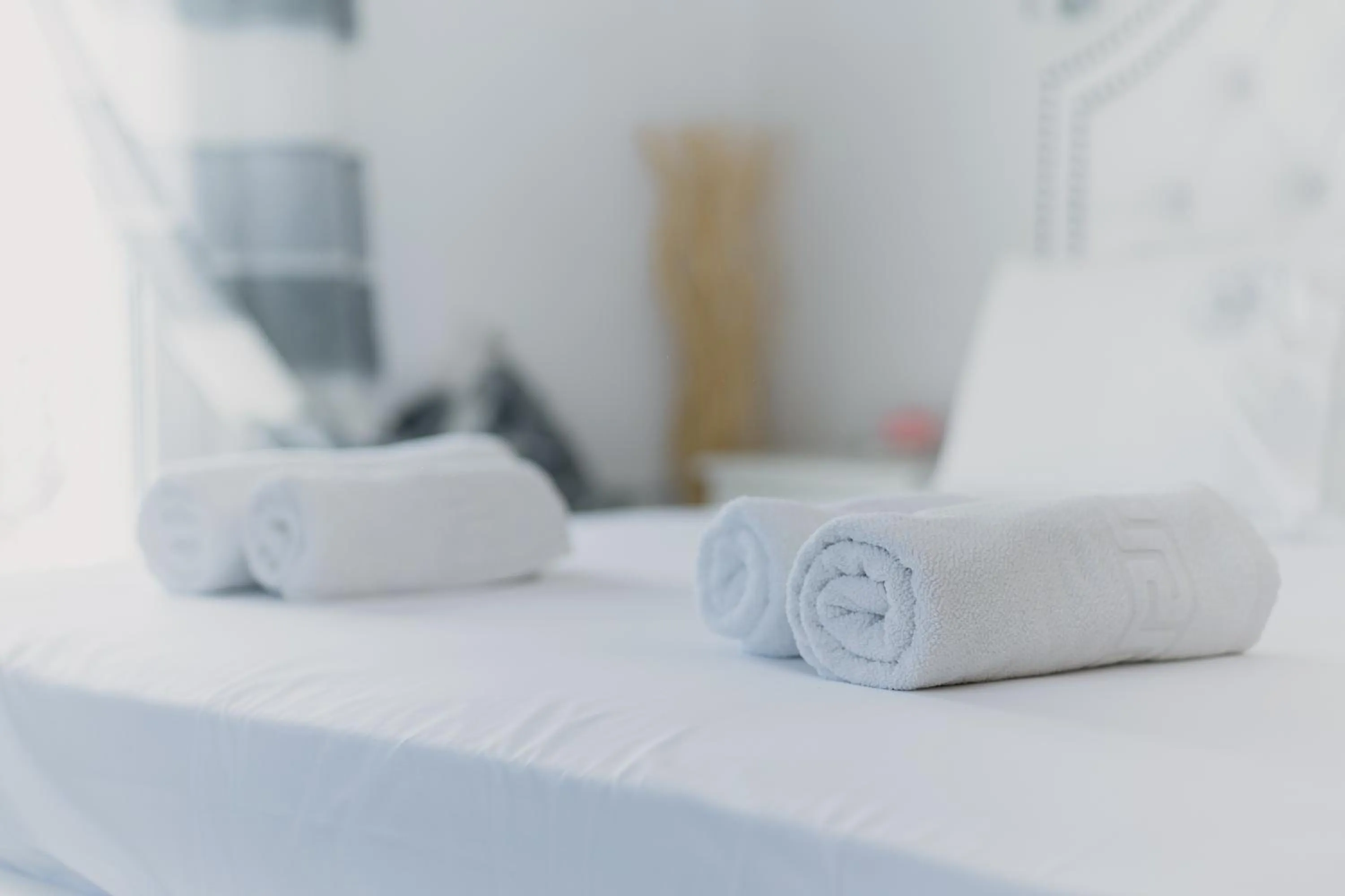 Bed in Stellatos House