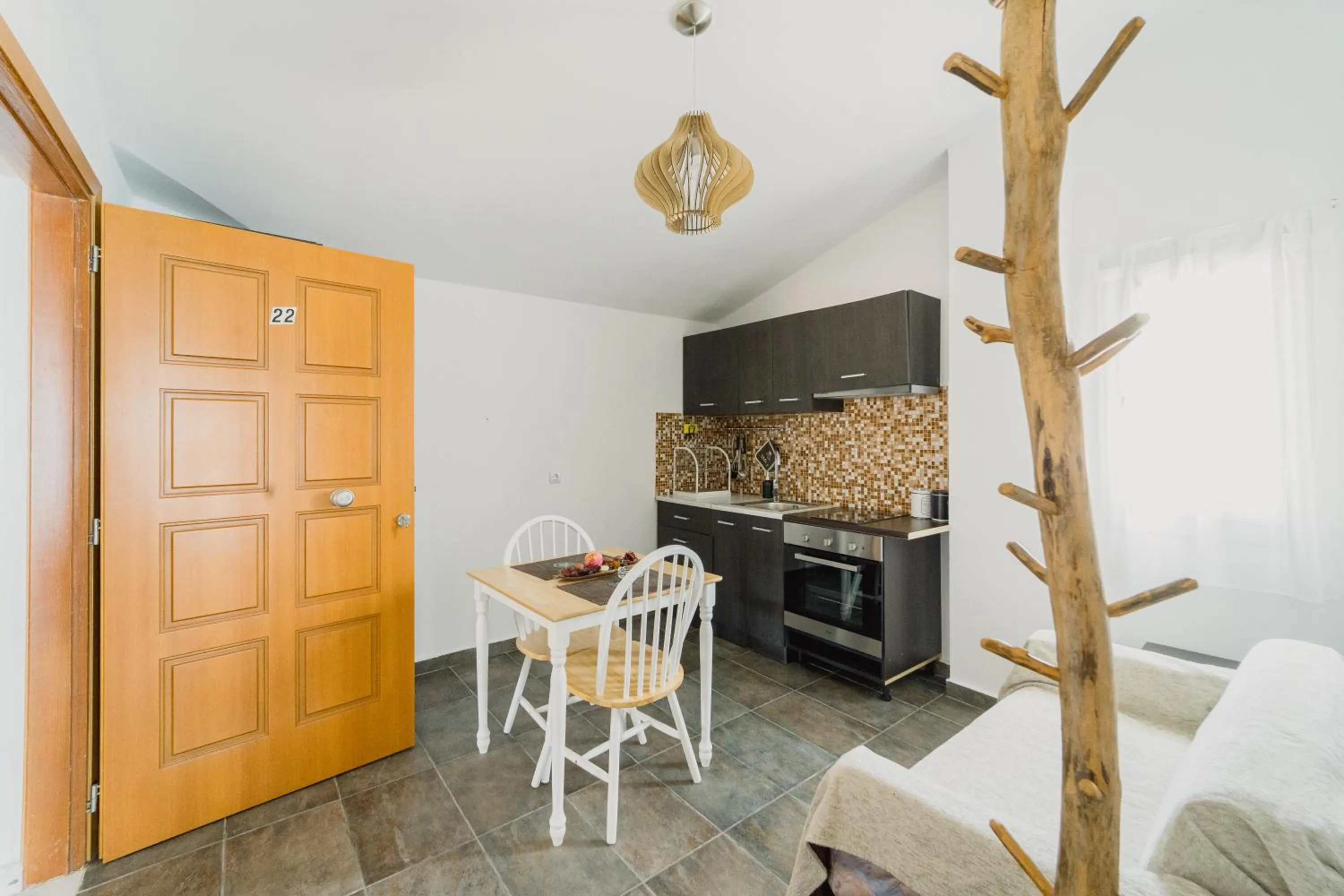 Kitchen or kitchenette in Stellatos House