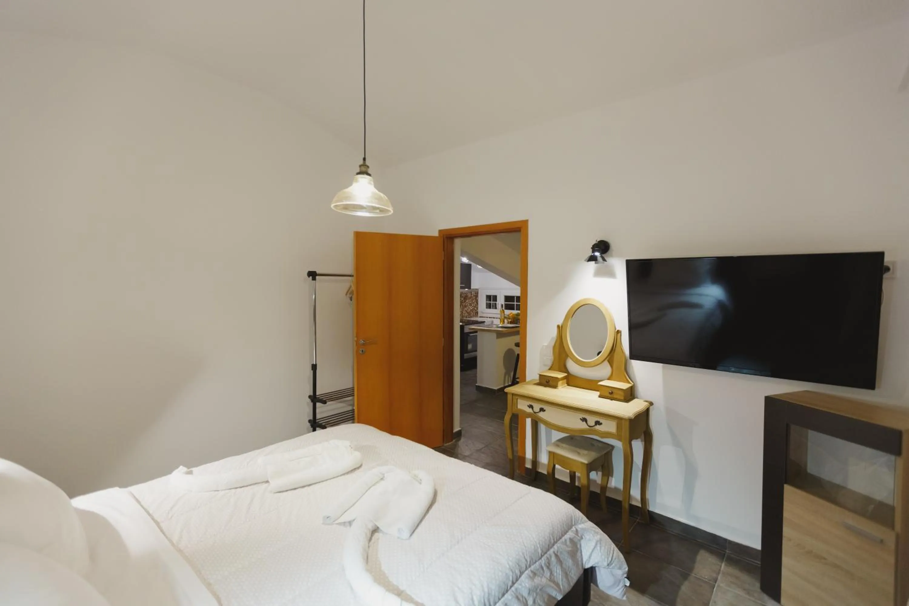 Bed in Stellatos House