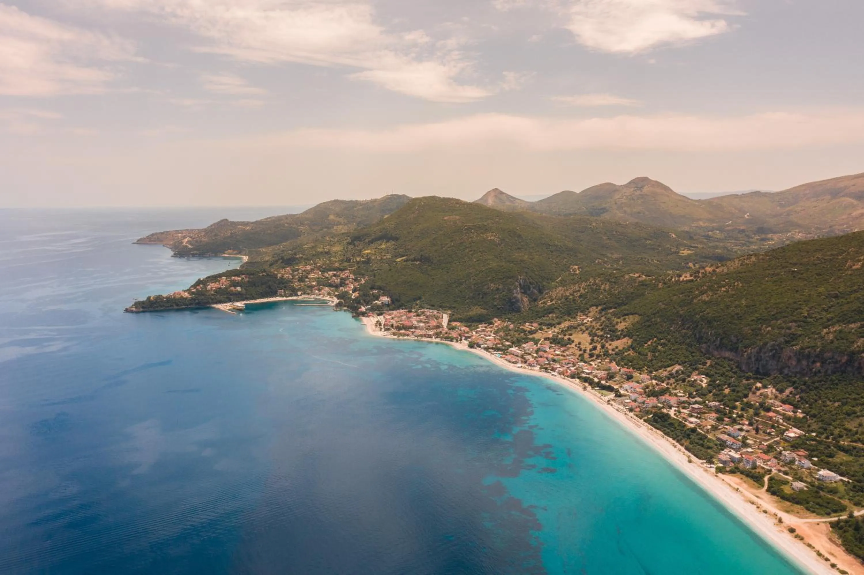 Bird's eye view in Stellatos House