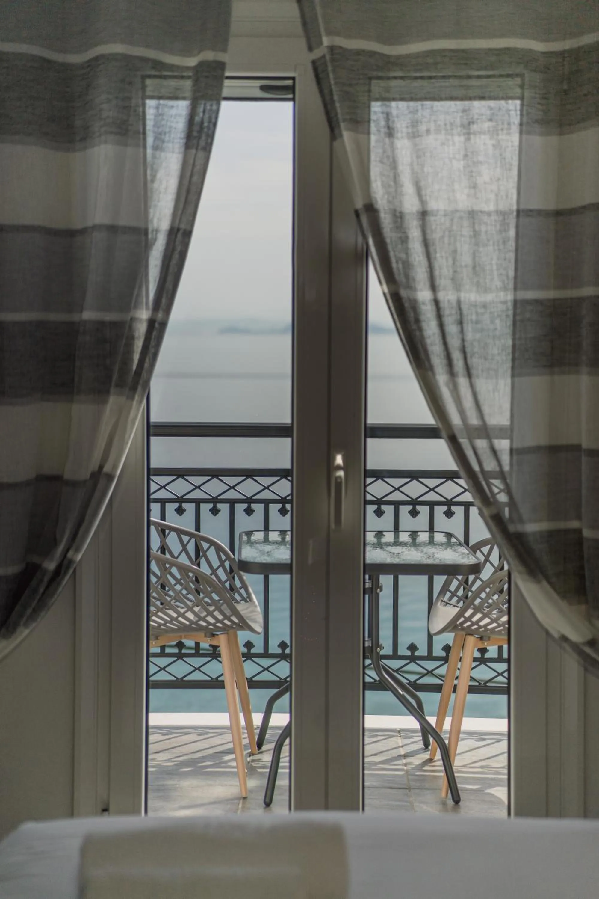 Balcony/Terrace, Bed in Stellatos House