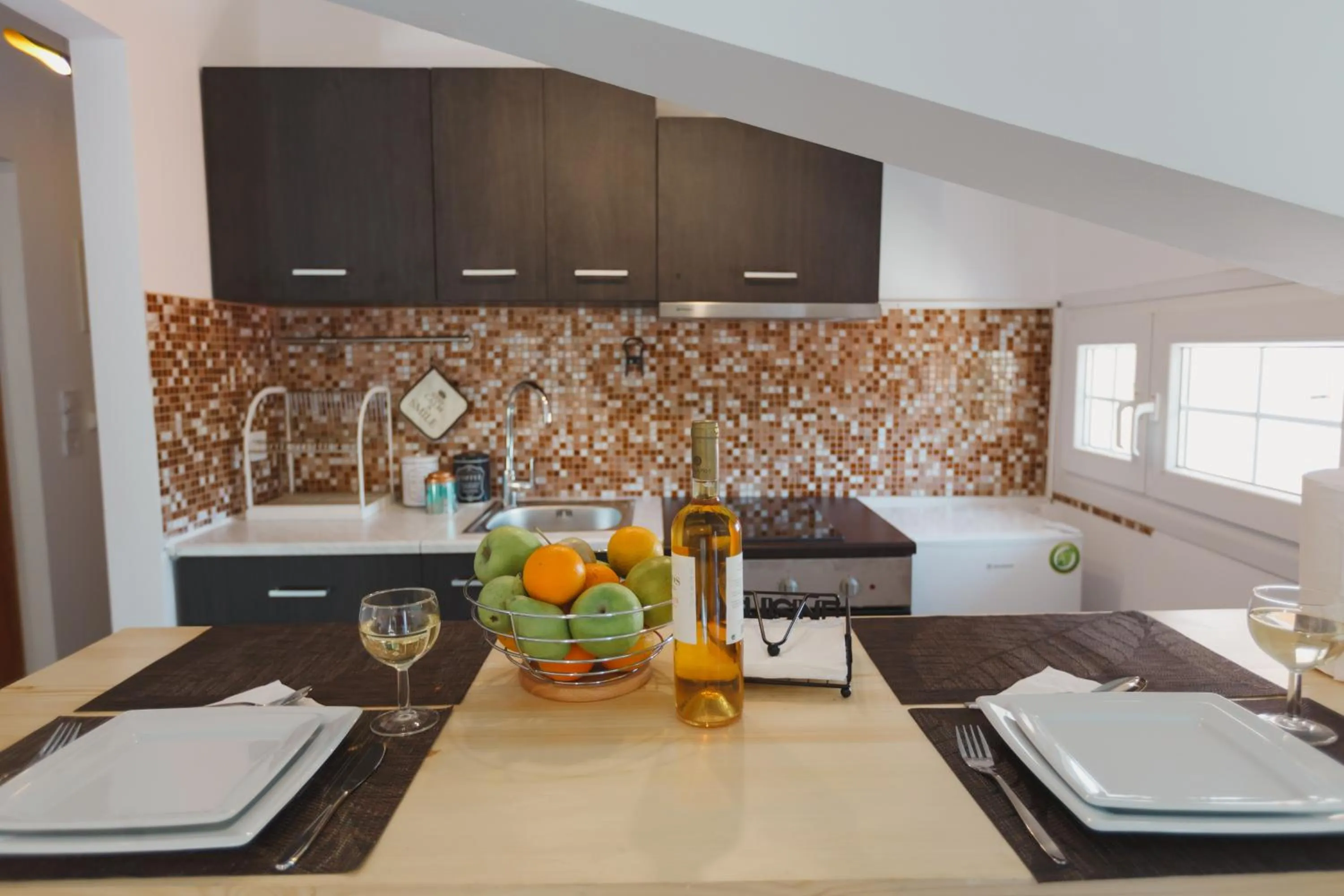 kitchen in Stellatos House