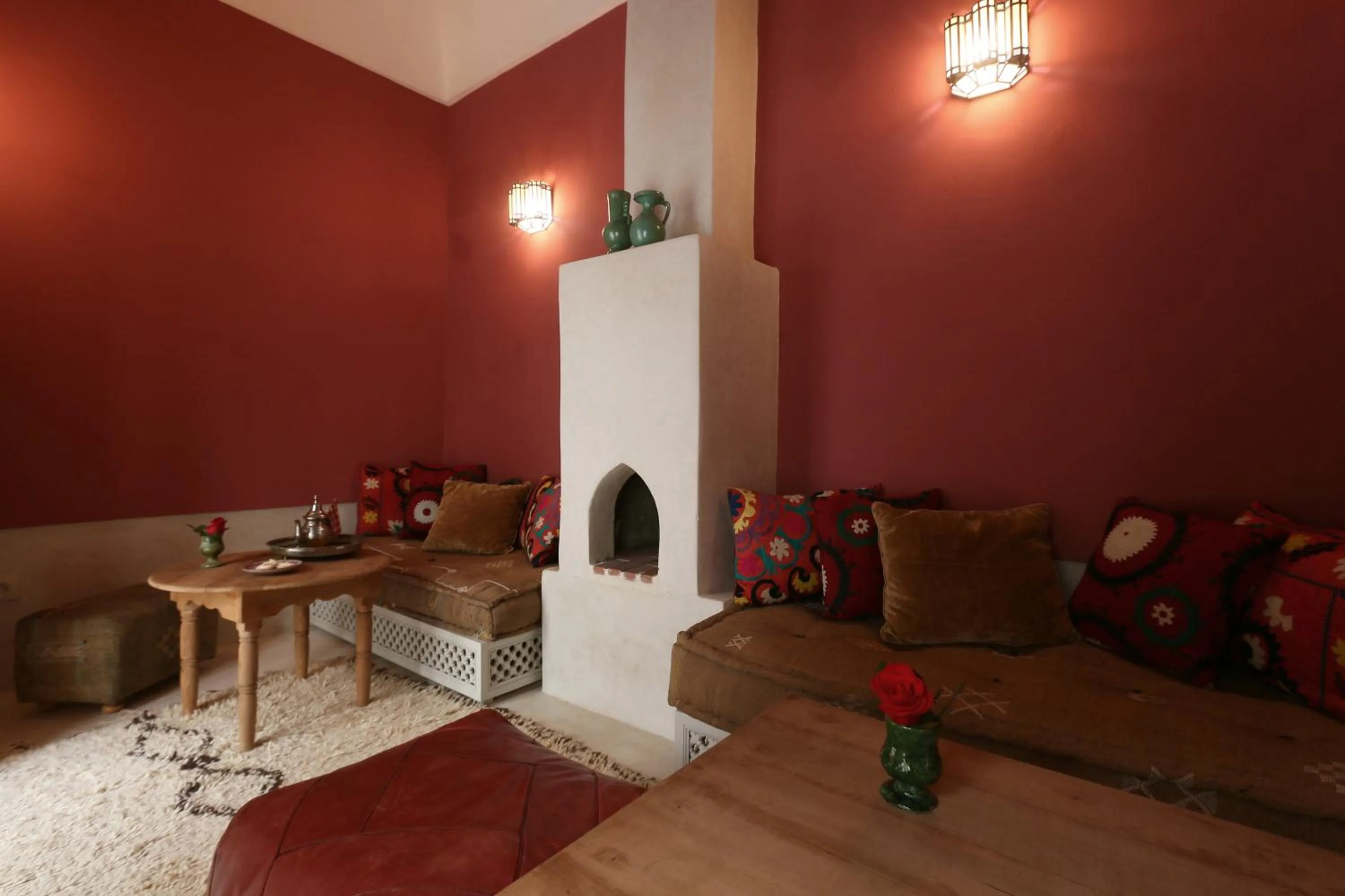 Living room in Riad Dar Ayur