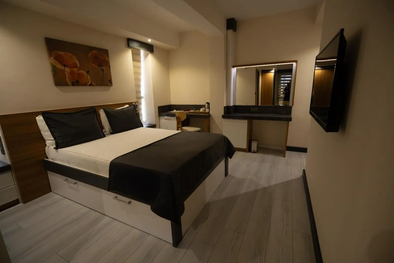 Bed in Devin Otel