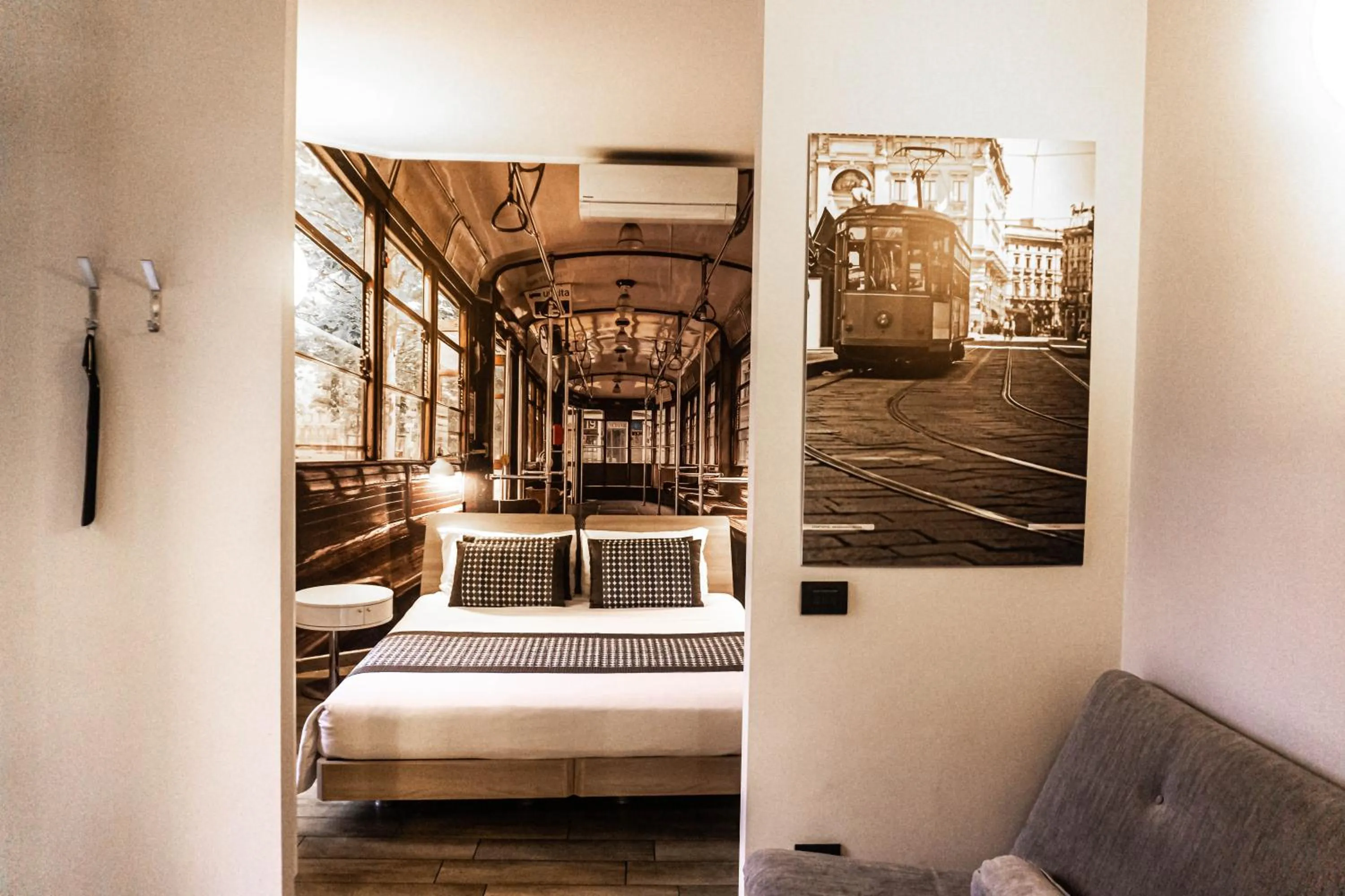 Bedroom, Bed in Aparthotel Meneghino