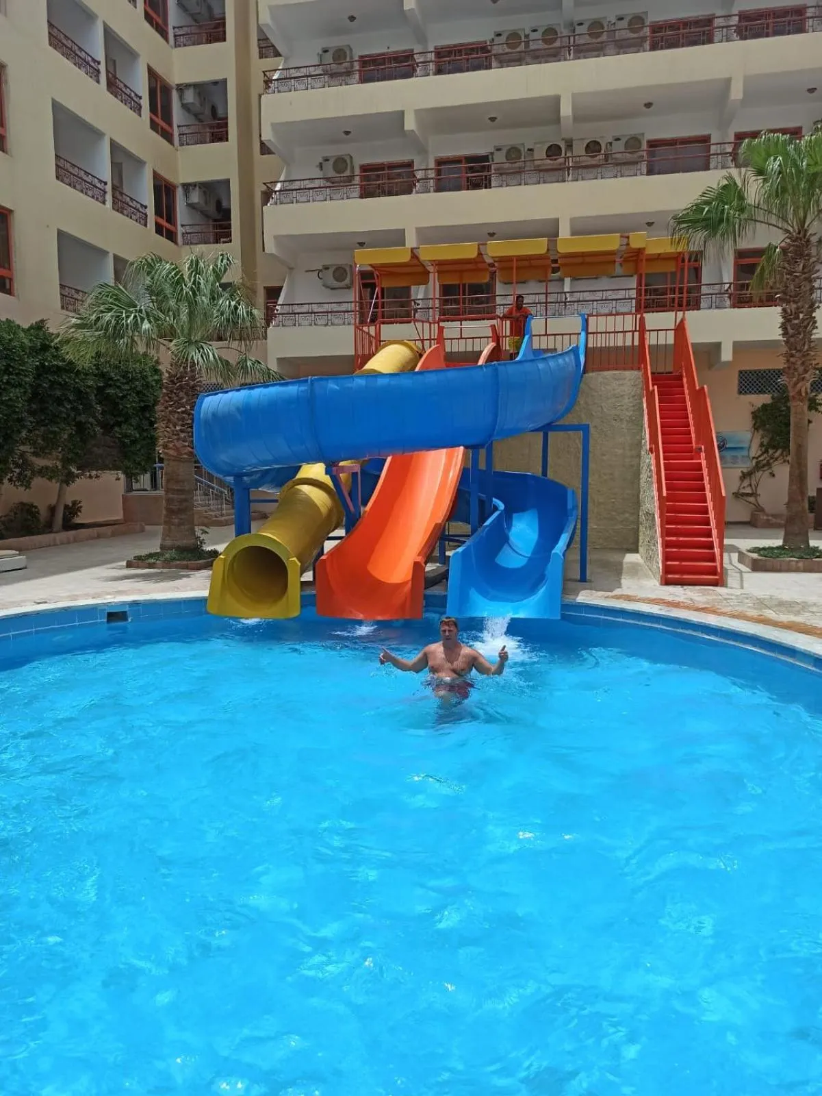 Swimming pool in Empire Hotel Aqua Park