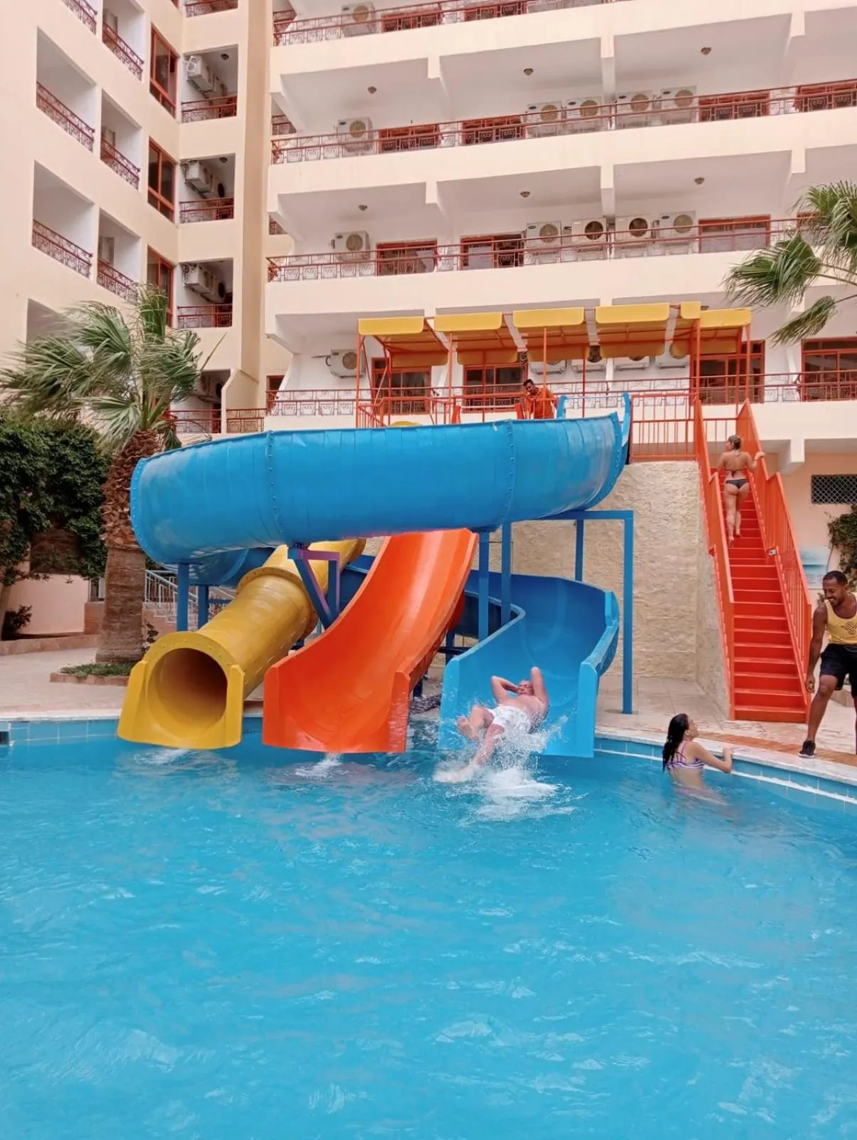 Swimming pool in Empire Hotel Aqua Park