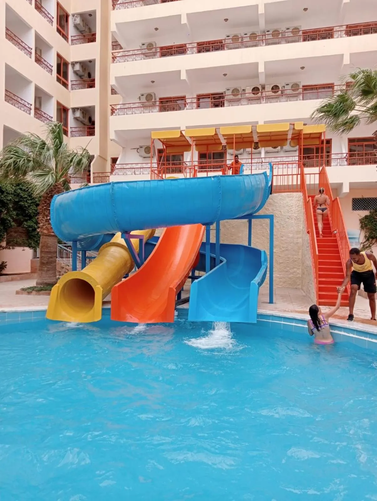 Swimming pool in Empire Hotel Aqua Park