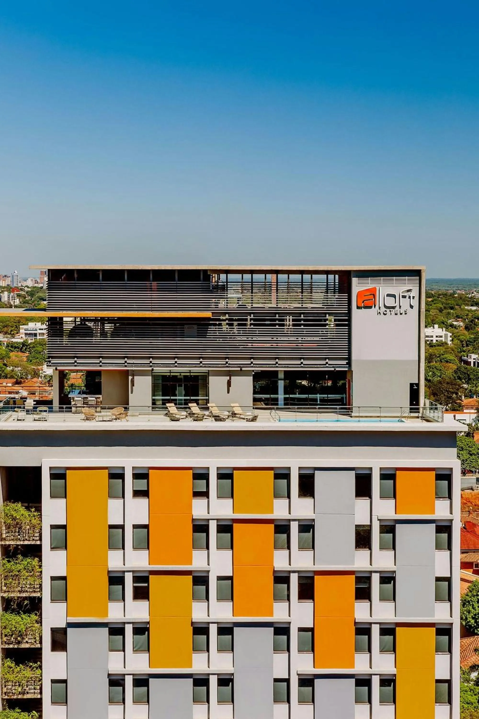 View (from property/room) in Aloft Asuncion